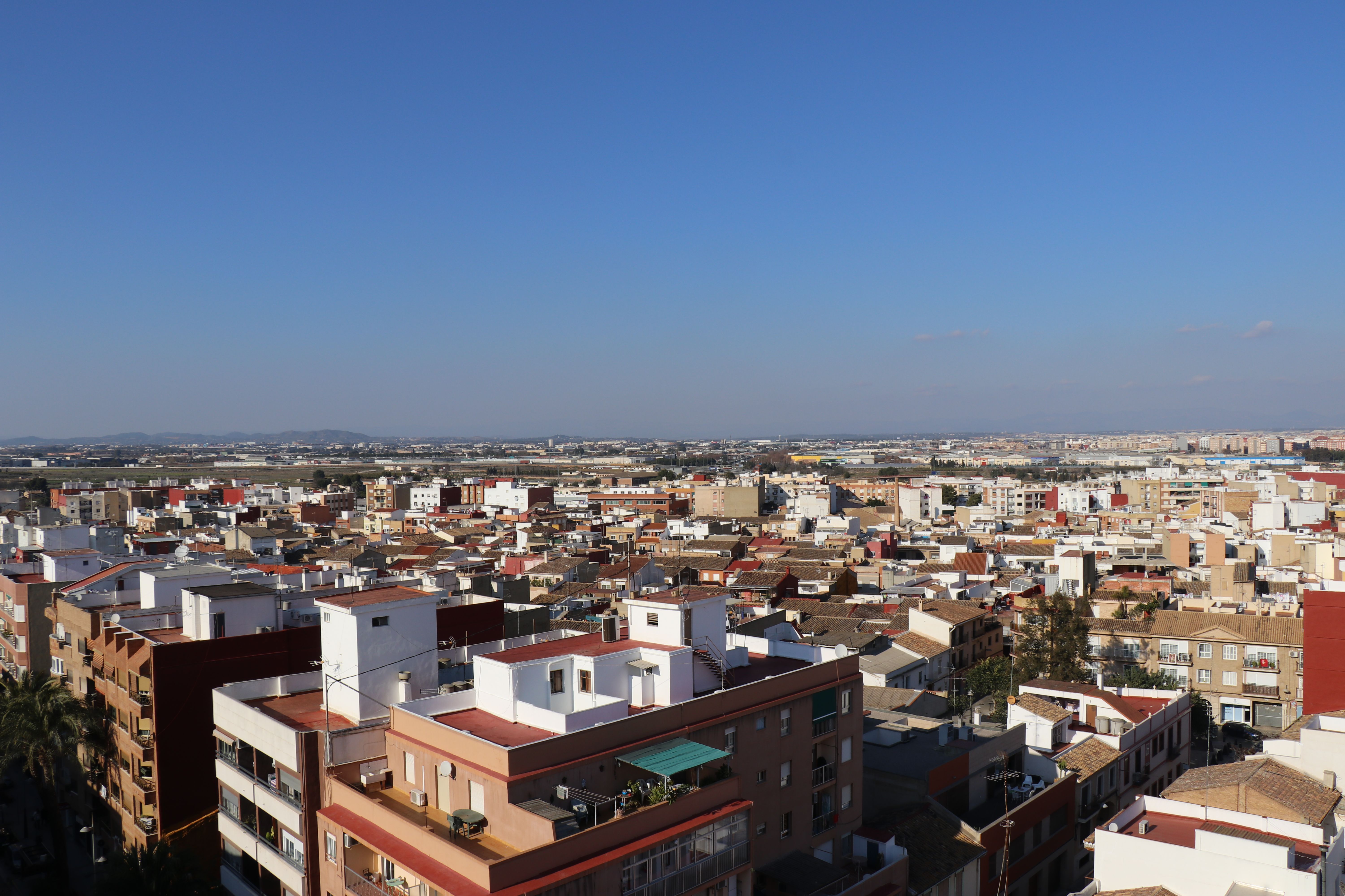 Vista panorámica de la ciudad de Torrent