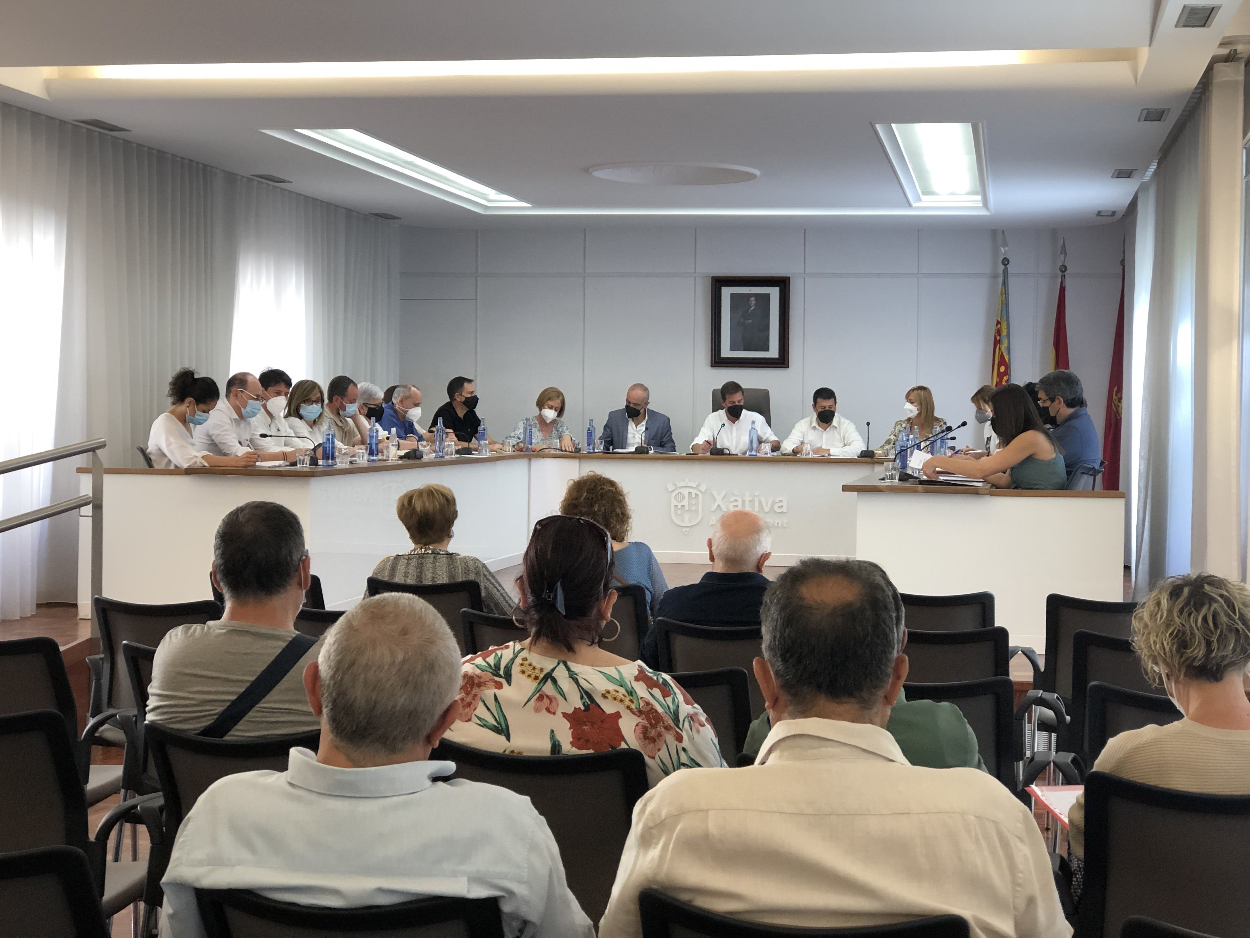 Pleno de Xàtiva de mayo de 2022