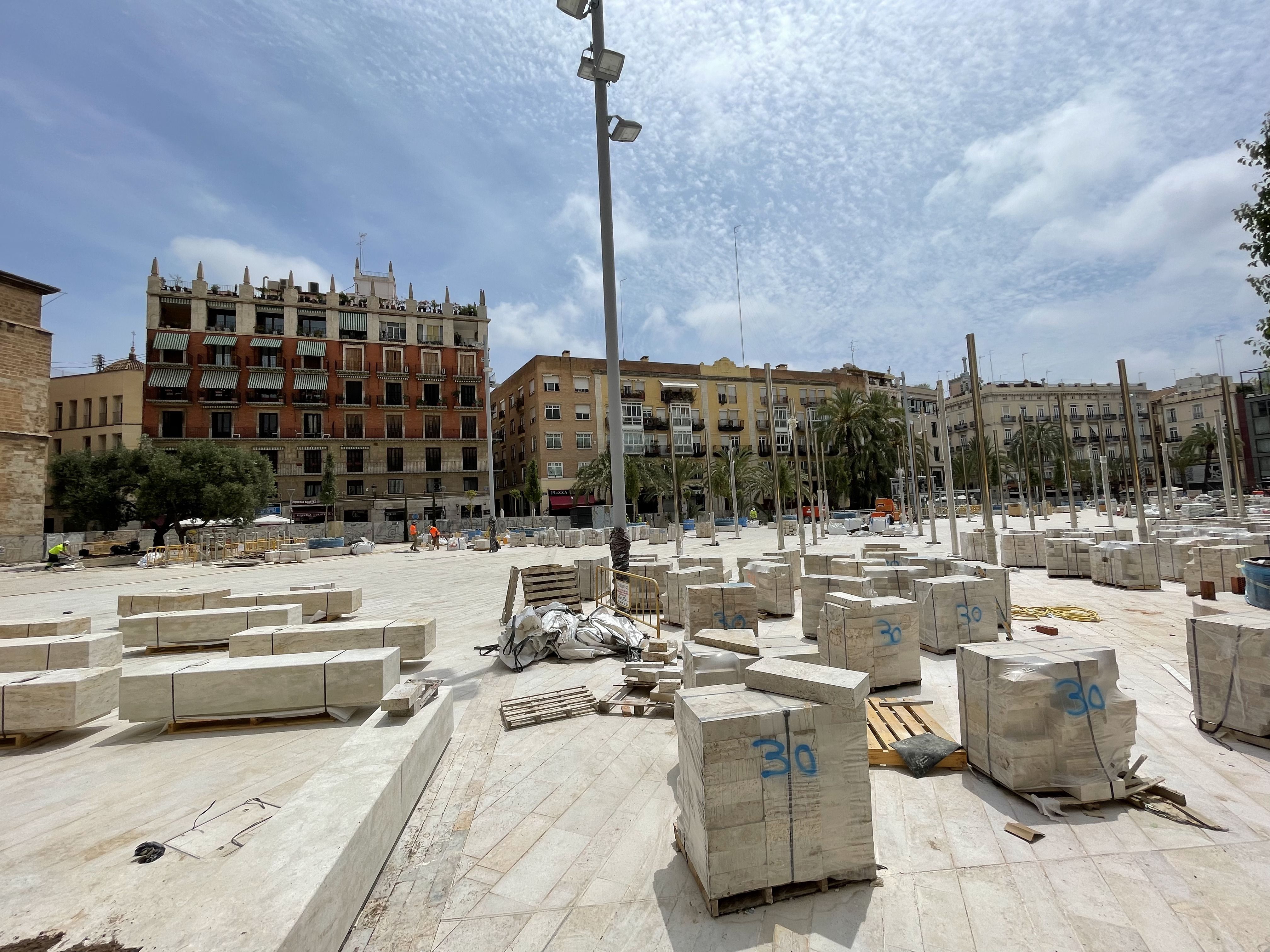 Obres Plaça de la Reina de València
