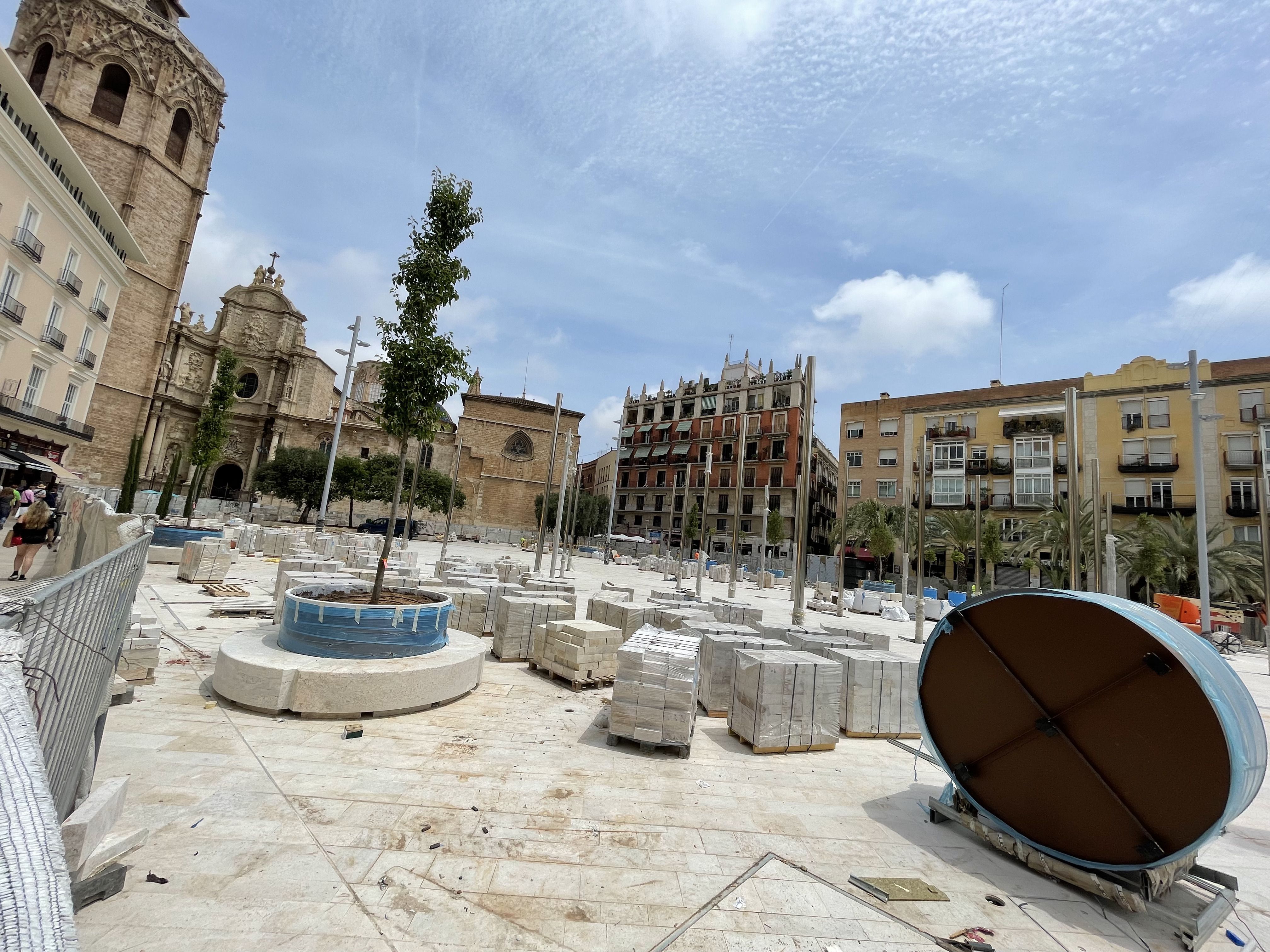 Obres Plaça de la Reina de València