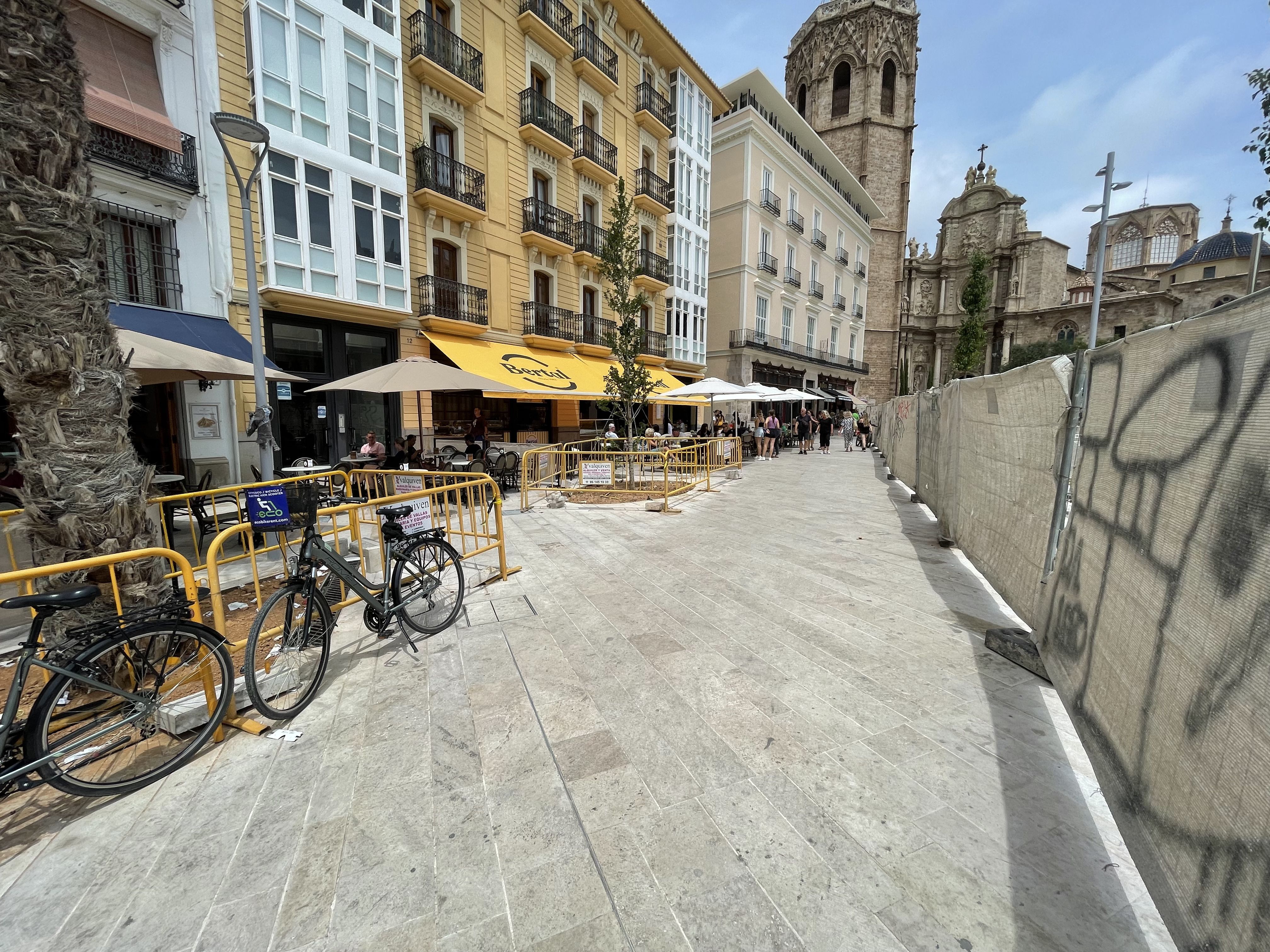 Obres Plaça de la Reina de València