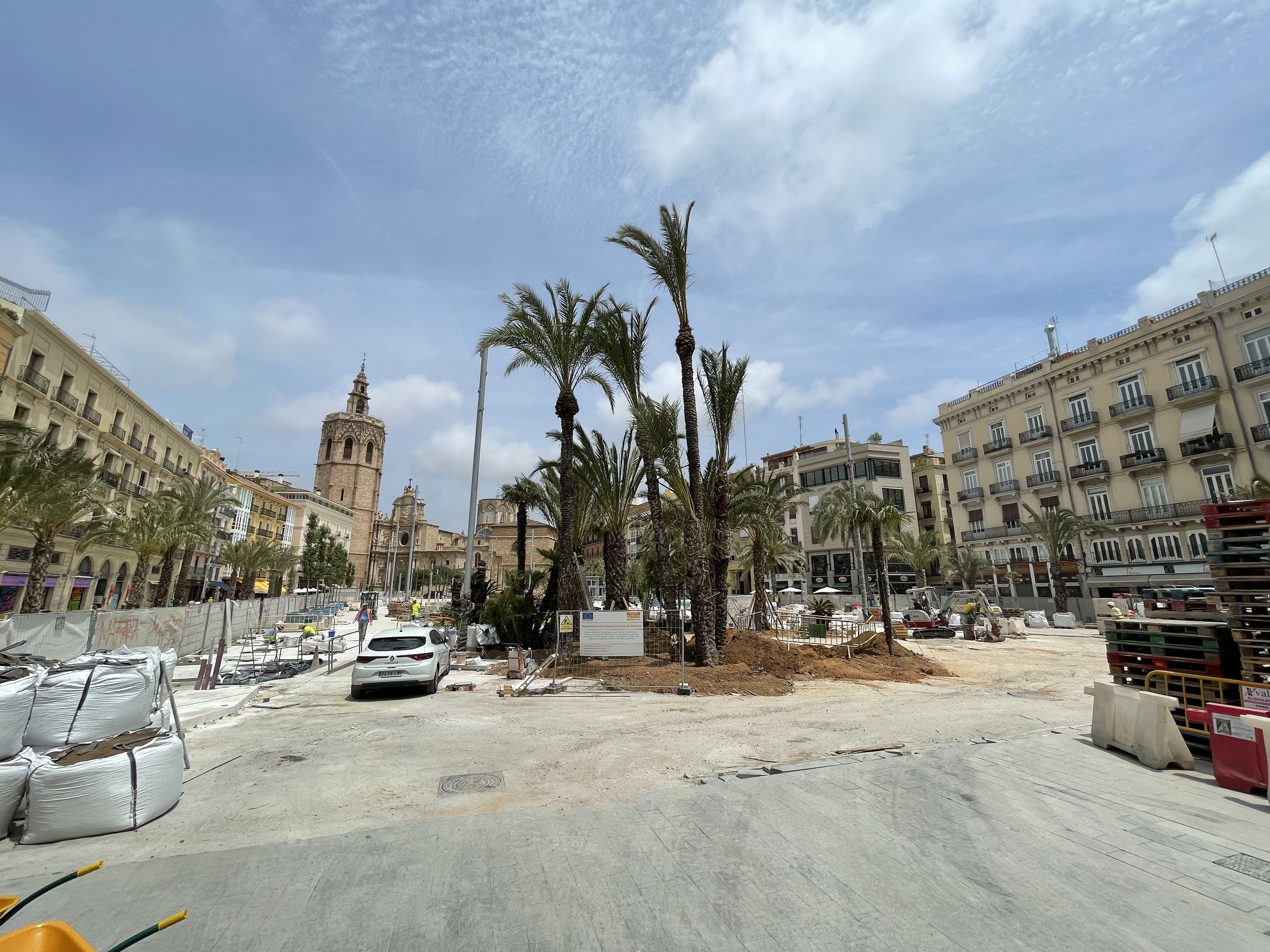 Obres Plaça de la Reina de València