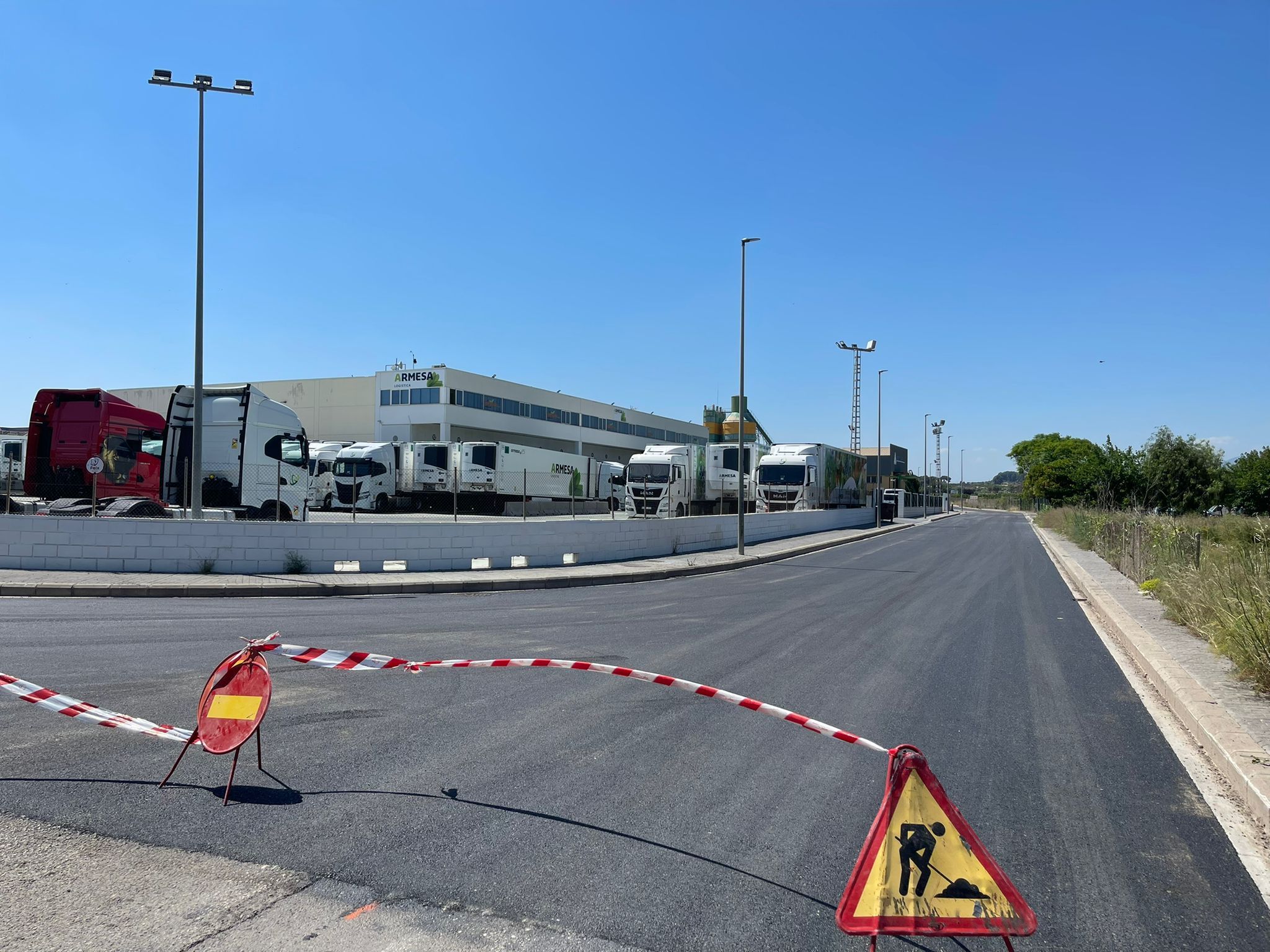 Mejoras en el polígono Bobalar de Massamagrell