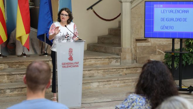 Mónica Oltra presenta el anteproyecto de la Ley de Igualdad de Género