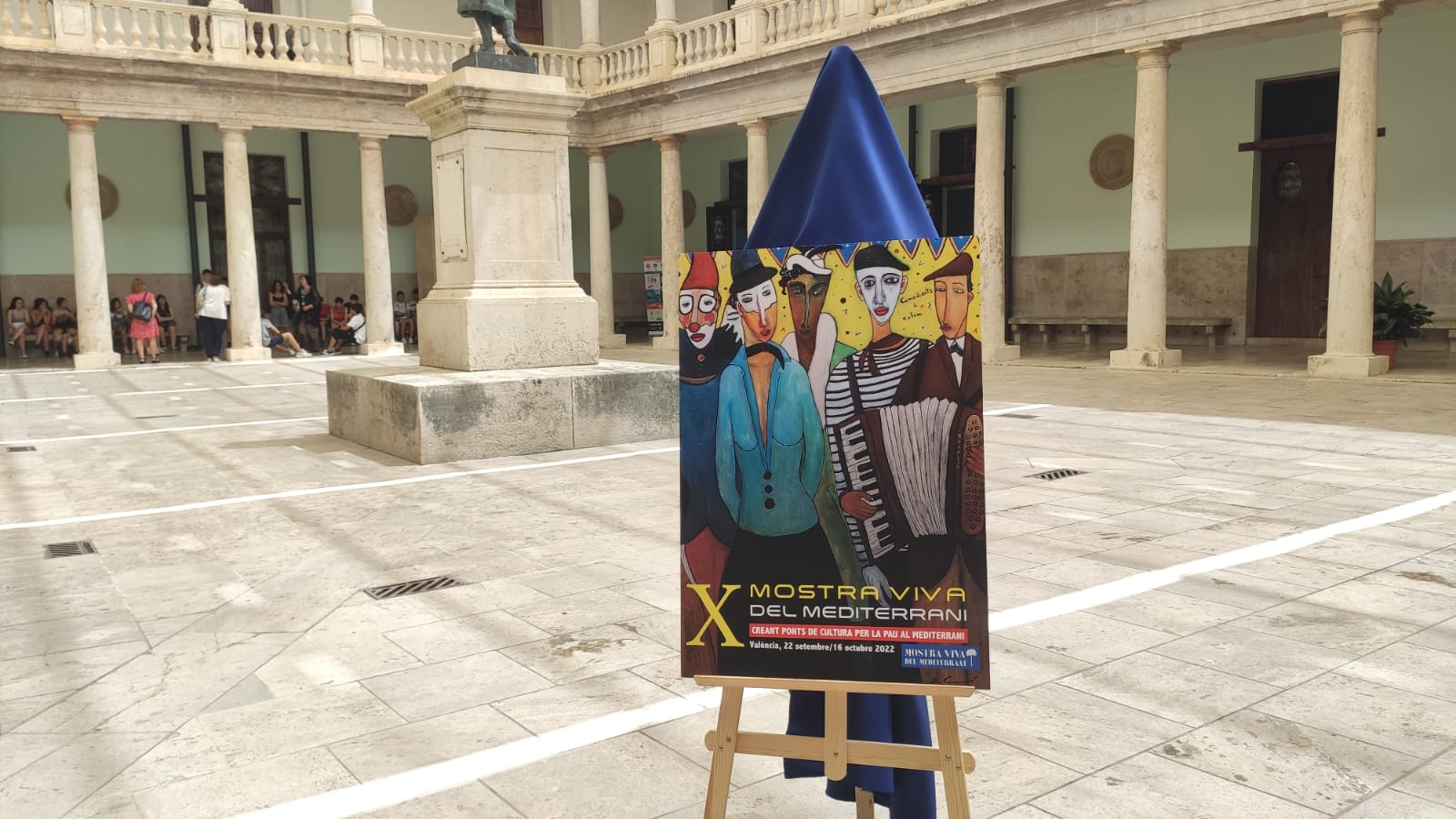 Cartel de Mostra Viva del Mediterrani 2022