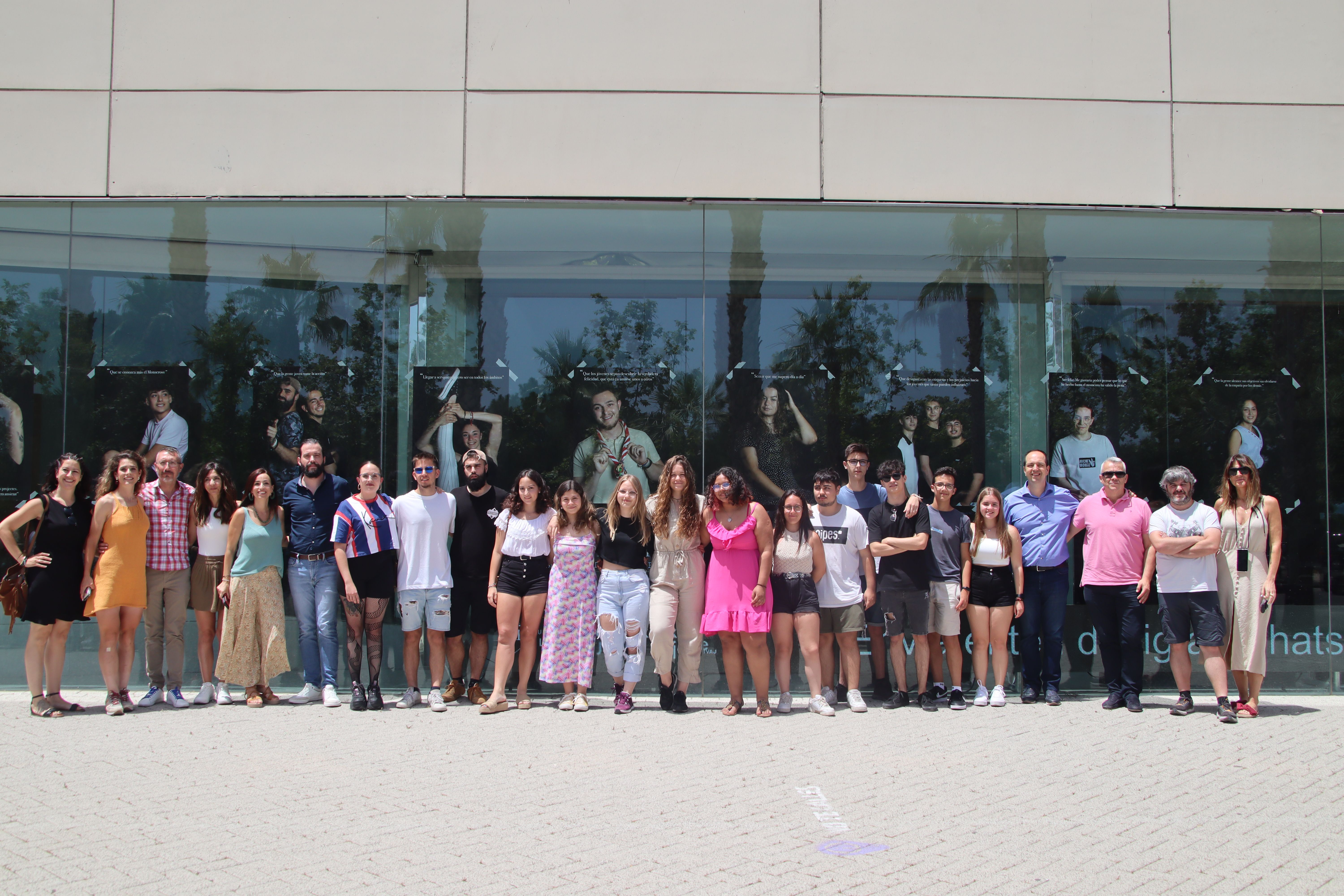 Escena Erasmus visita Aldaia