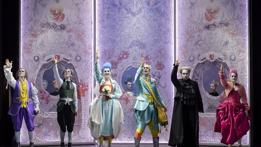 Un moment de l'òpera ‘El tutor burlat’