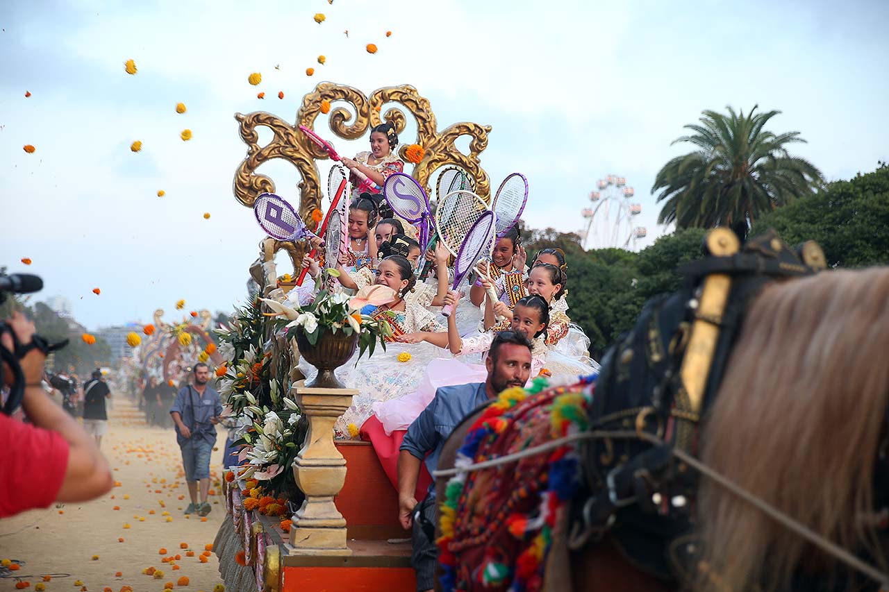 La Batalla de Flores de València / Foto: Junta Central Fallera
