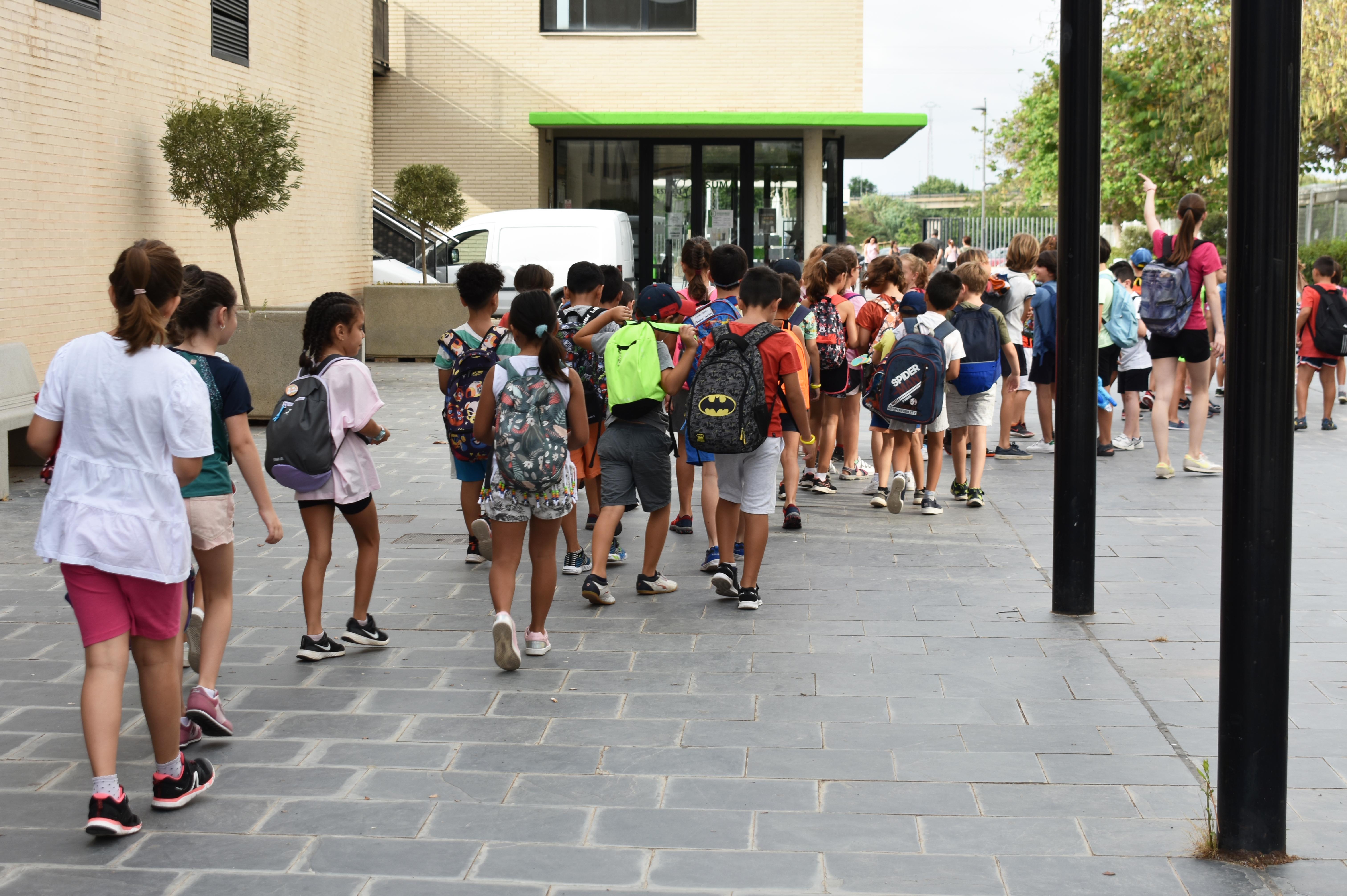 Primeros participantes del Campus de Verano 2022 en Alfafar