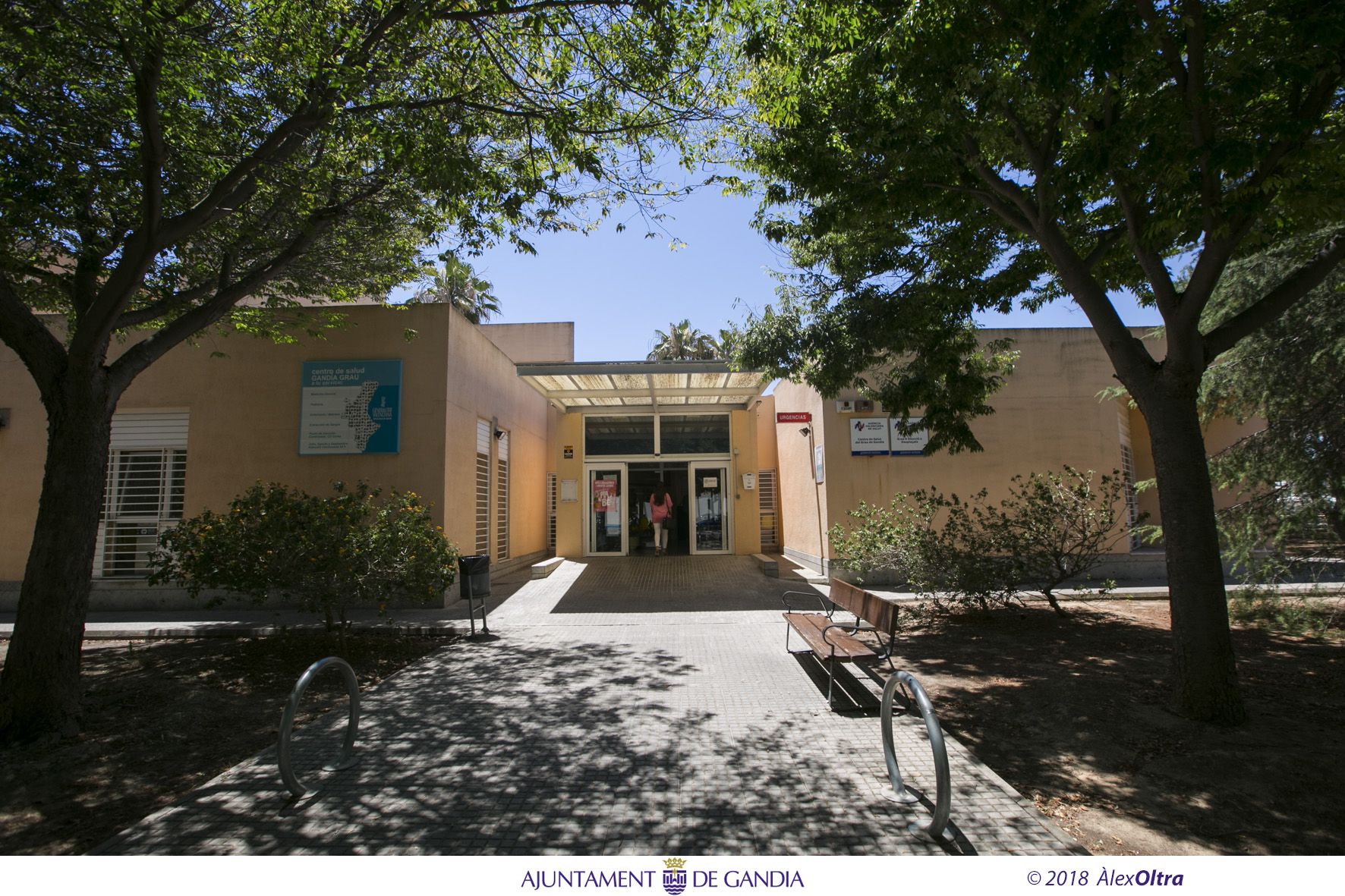 Centro de Salud del Grau de Gandia. Imagen de Àlex Oltra