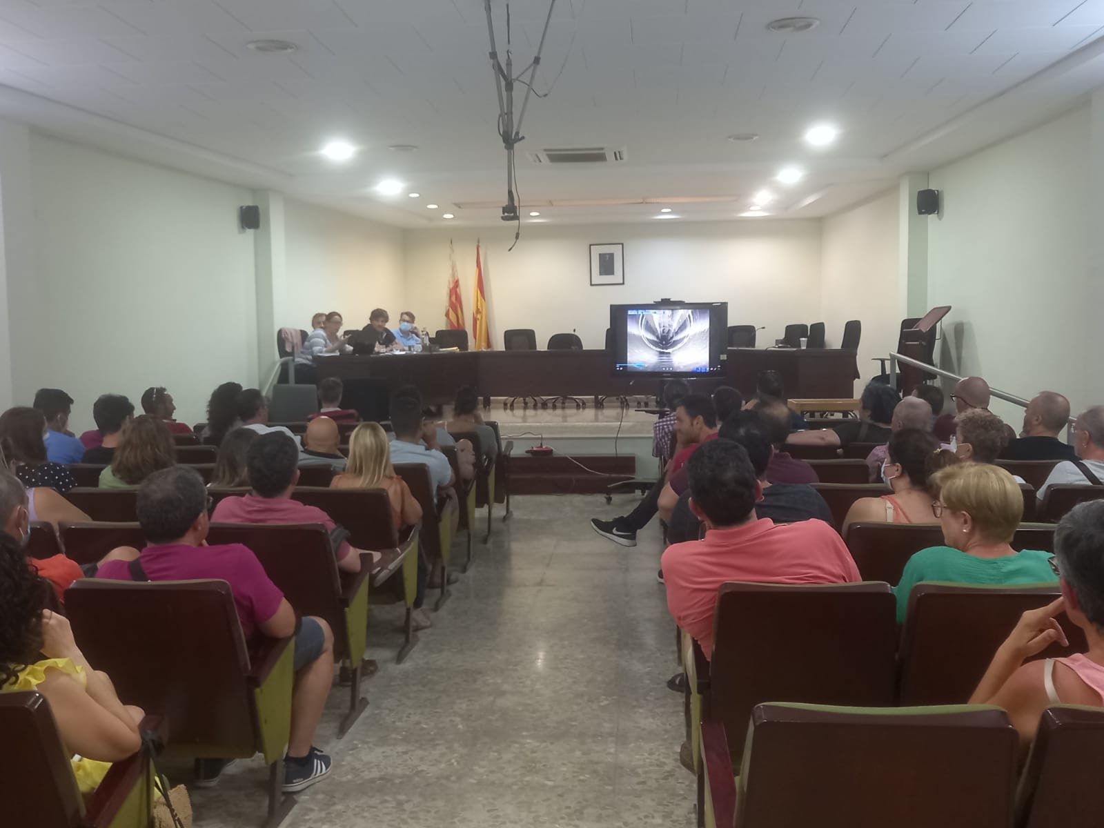 Reunión de los afectados por las filtraciones