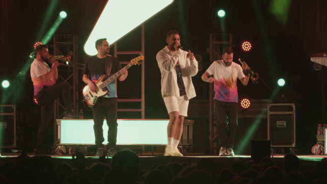 La Fúmiga en concierto La Fúmiga en concierto