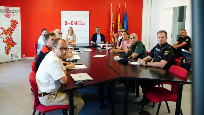 Reunió de coodinación davant el risc d'incendis forestals celebrada al juny de 2022 Reunió de coodinación davant el risc d'incendis forestals celebrada al juny de 2022