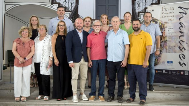 Presentación de la Festa i Cavalcada de la Ceràmica de Manises en la Diputació de València