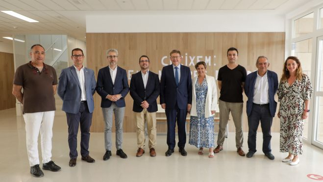 Visita institucional a l'IES Clot del Moro d'Algímia d'Alfara