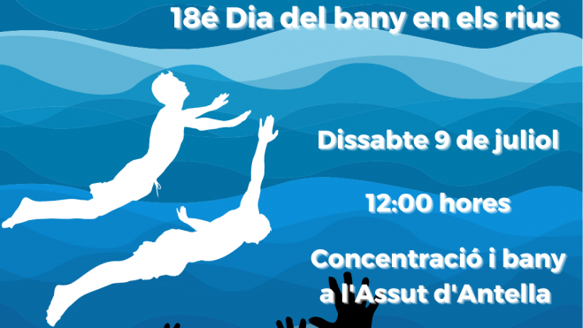 Cartell de "Mulla’t pel Xúquer" de Xúquer Viu Cartell de "Mulla’t pel Xúquer" de Xúquer Viu