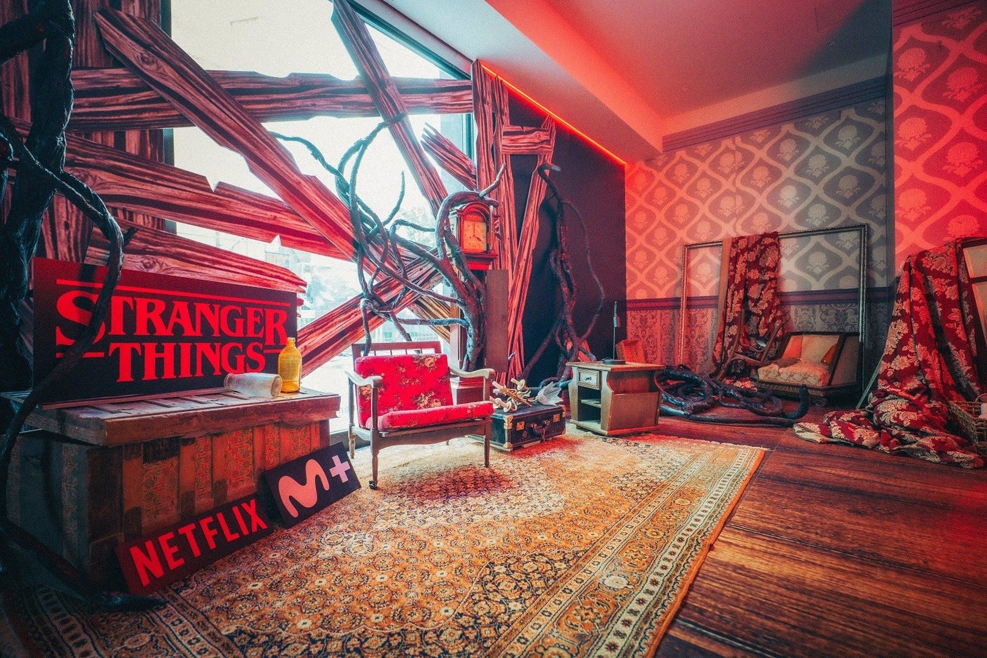 Escenario de Stranger things