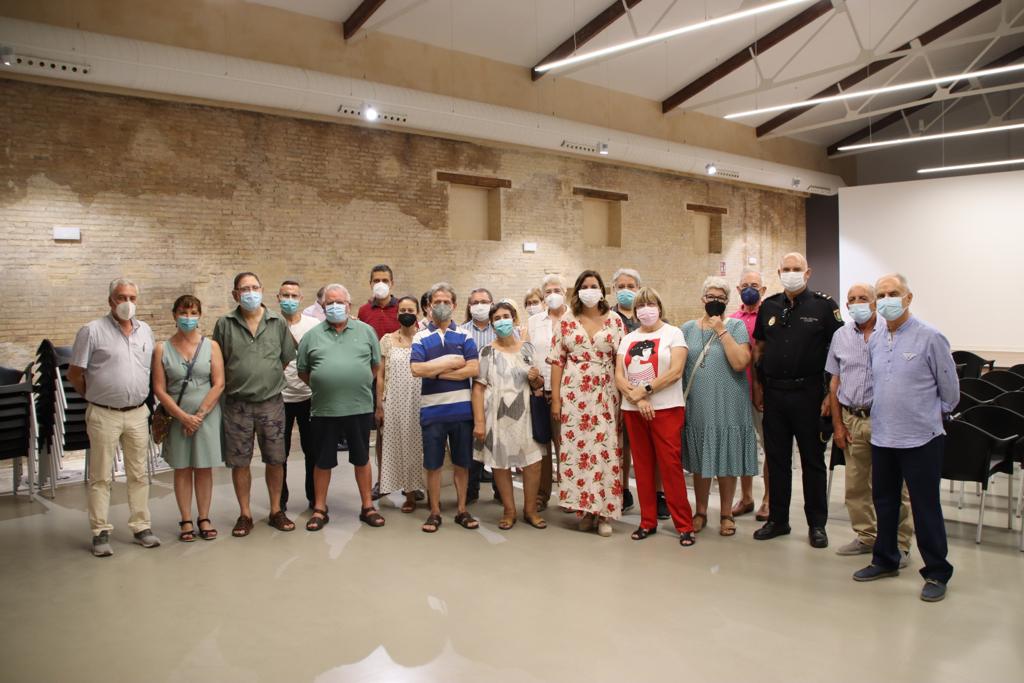 Sandra Gómez visita Marxalenes