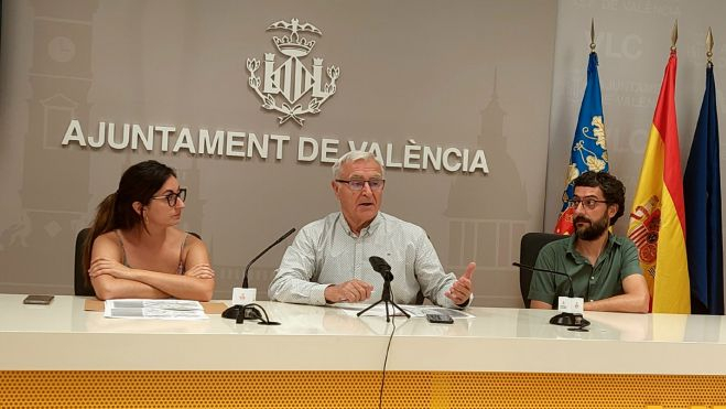 Joan Ribó, alcalde de València, en la presentación del estudio del paisaje de los pueblos de la ciudad