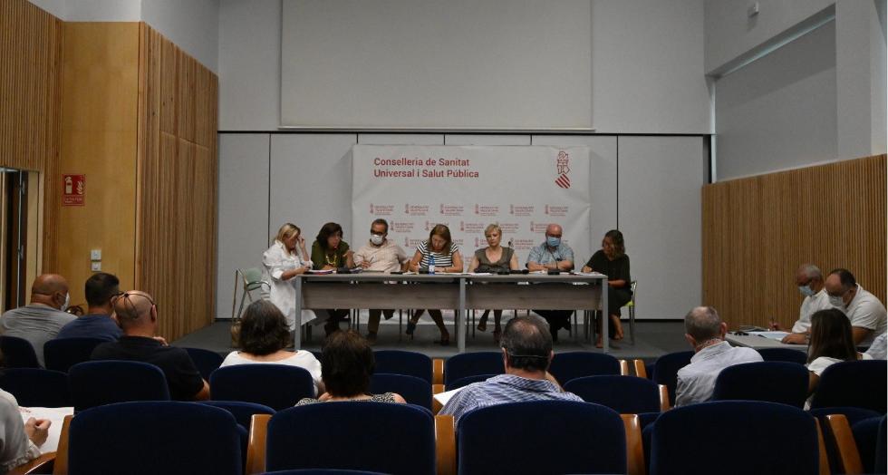 Celebración de la mesa técnica de Sanidad de la Comunitat Valenciana