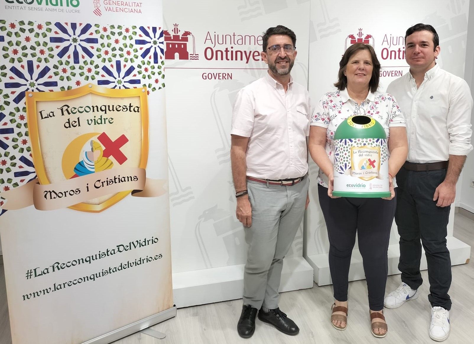 Campanya "La reconquesta del vidre" d'Ecovidrio i Ontinyent