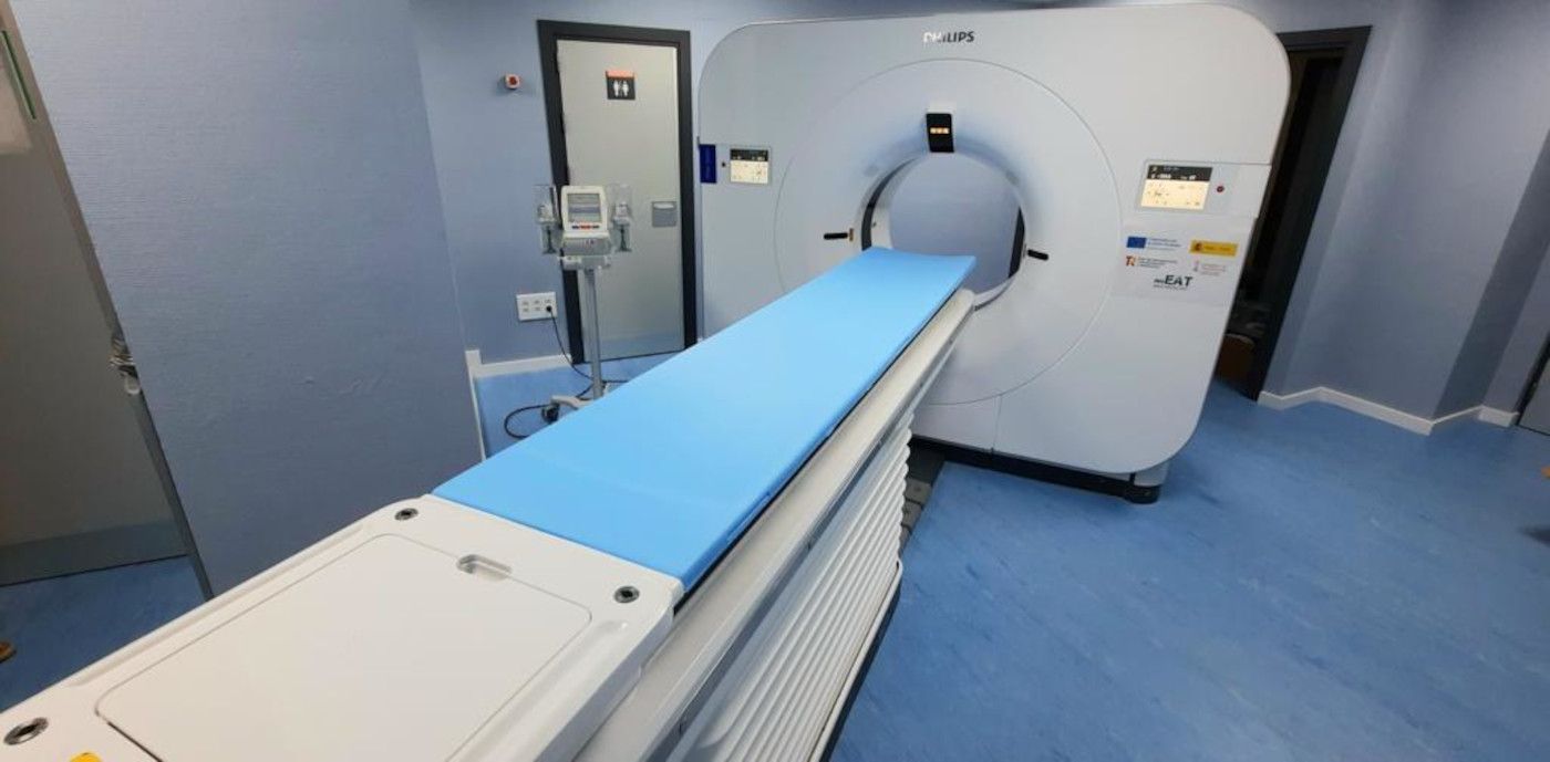 Equip TAC instal·lat per Sanitat en un hospital valencià