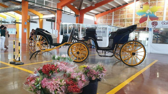 Calesas del concurso de la Batalla de Flores de València