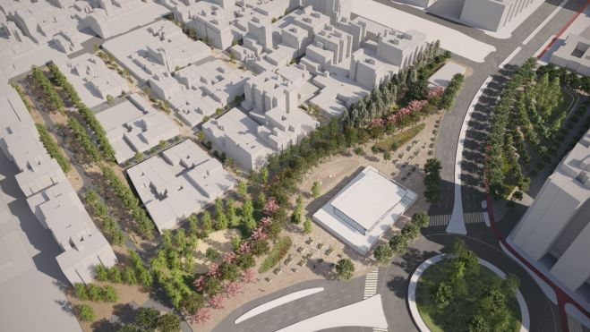 Entorno de la Estación del Cabanyal de València