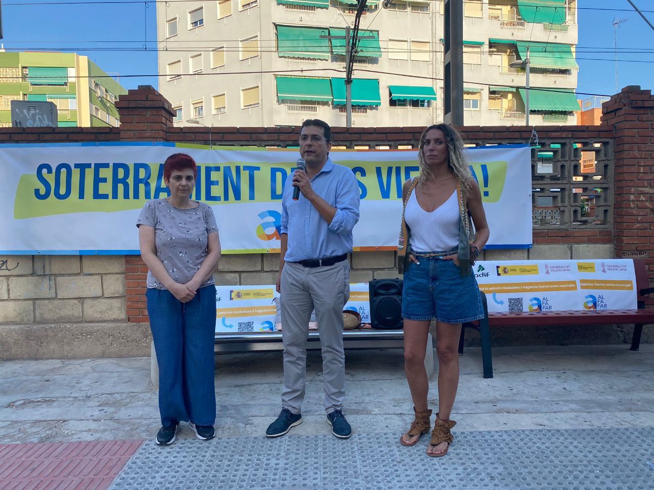 La Corporación Municipal de Alfafar en la reivindicación