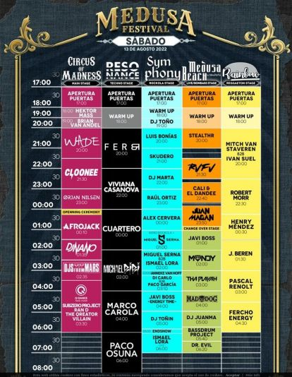 Cartel Medusa Sunbeach Festival Cartel Medusa Sunbeach Festival