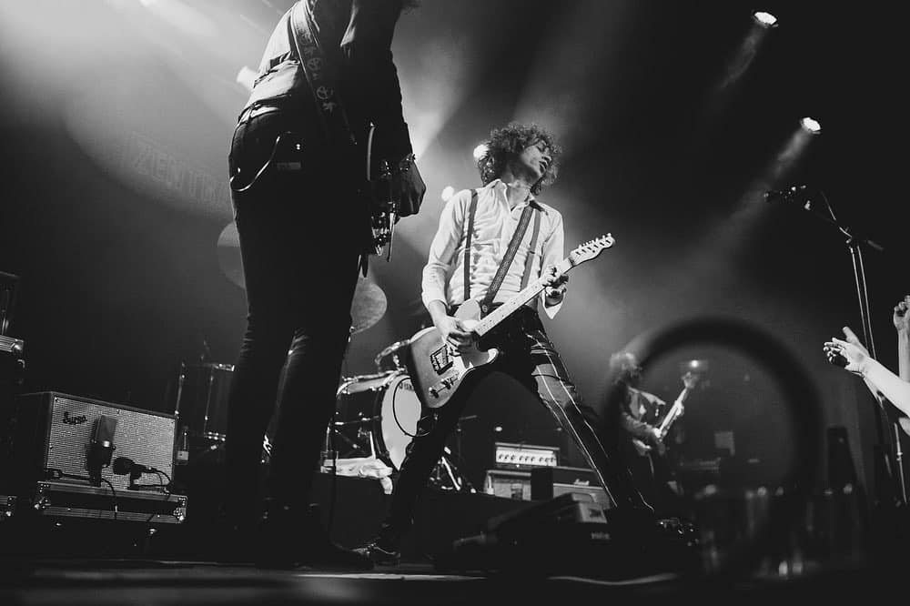 Los Zigarros en uno de sus conciertos