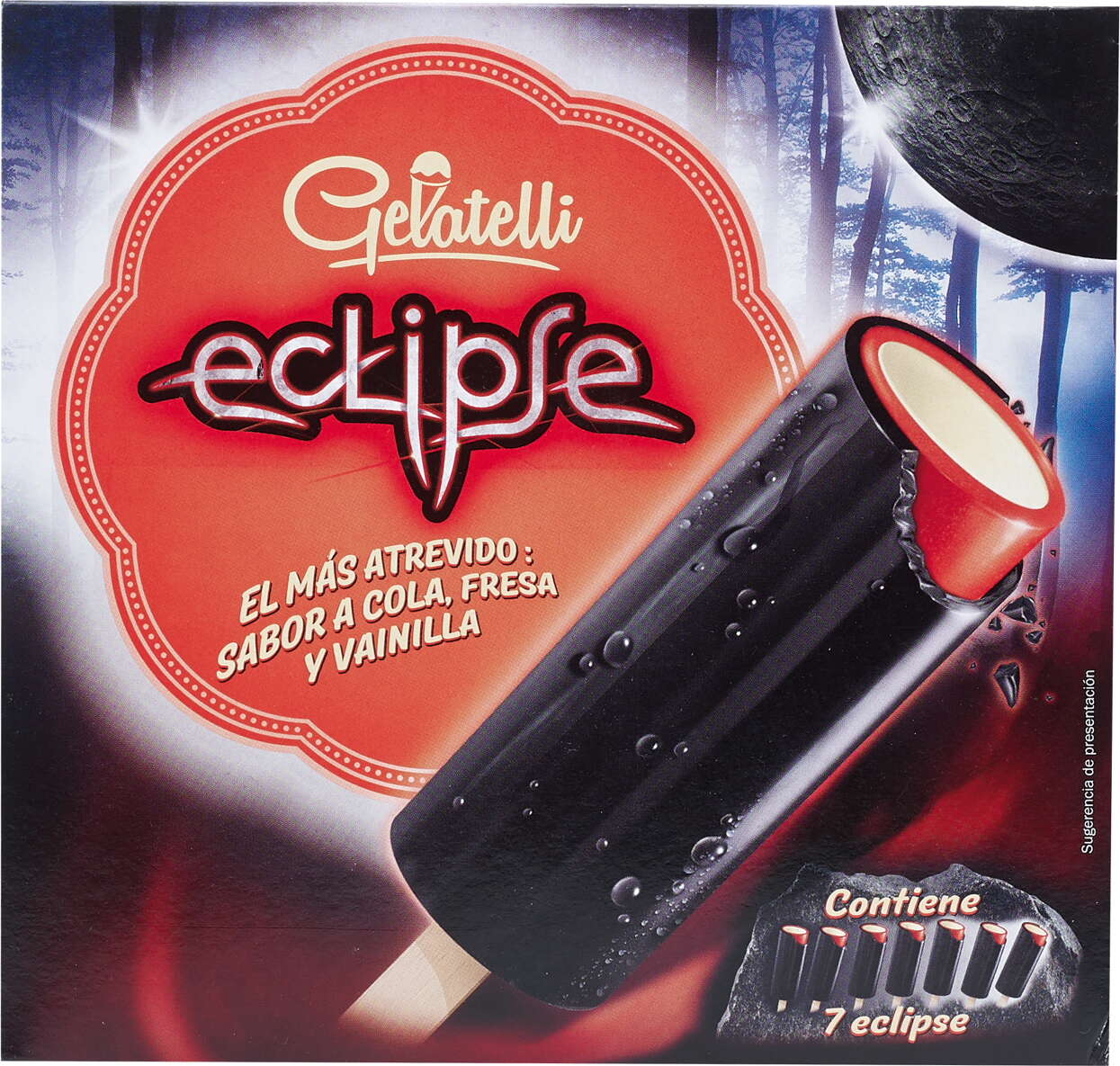 Uno de los helados afectados