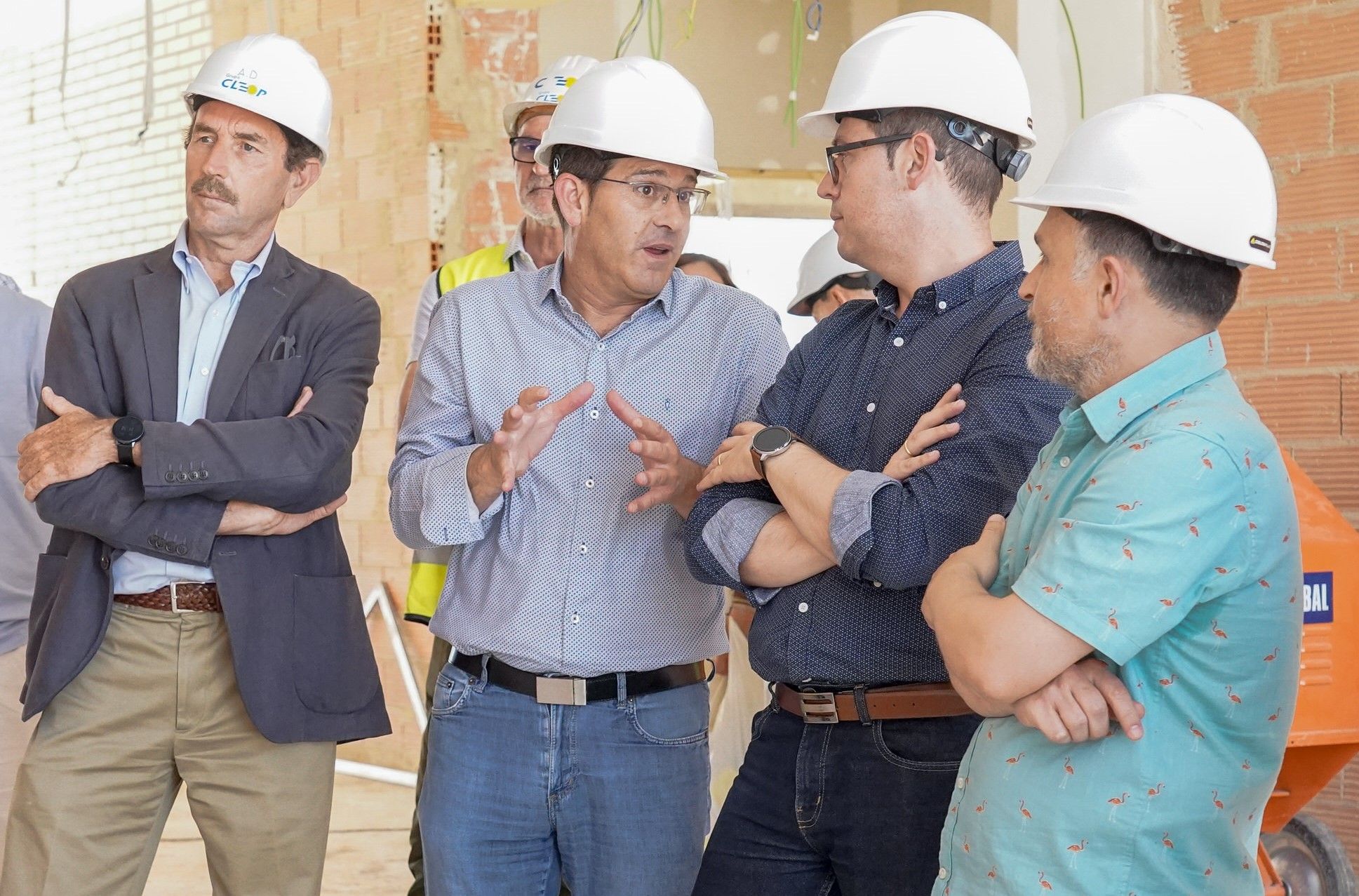 Obras en el IES Jaime I de Ontinyent