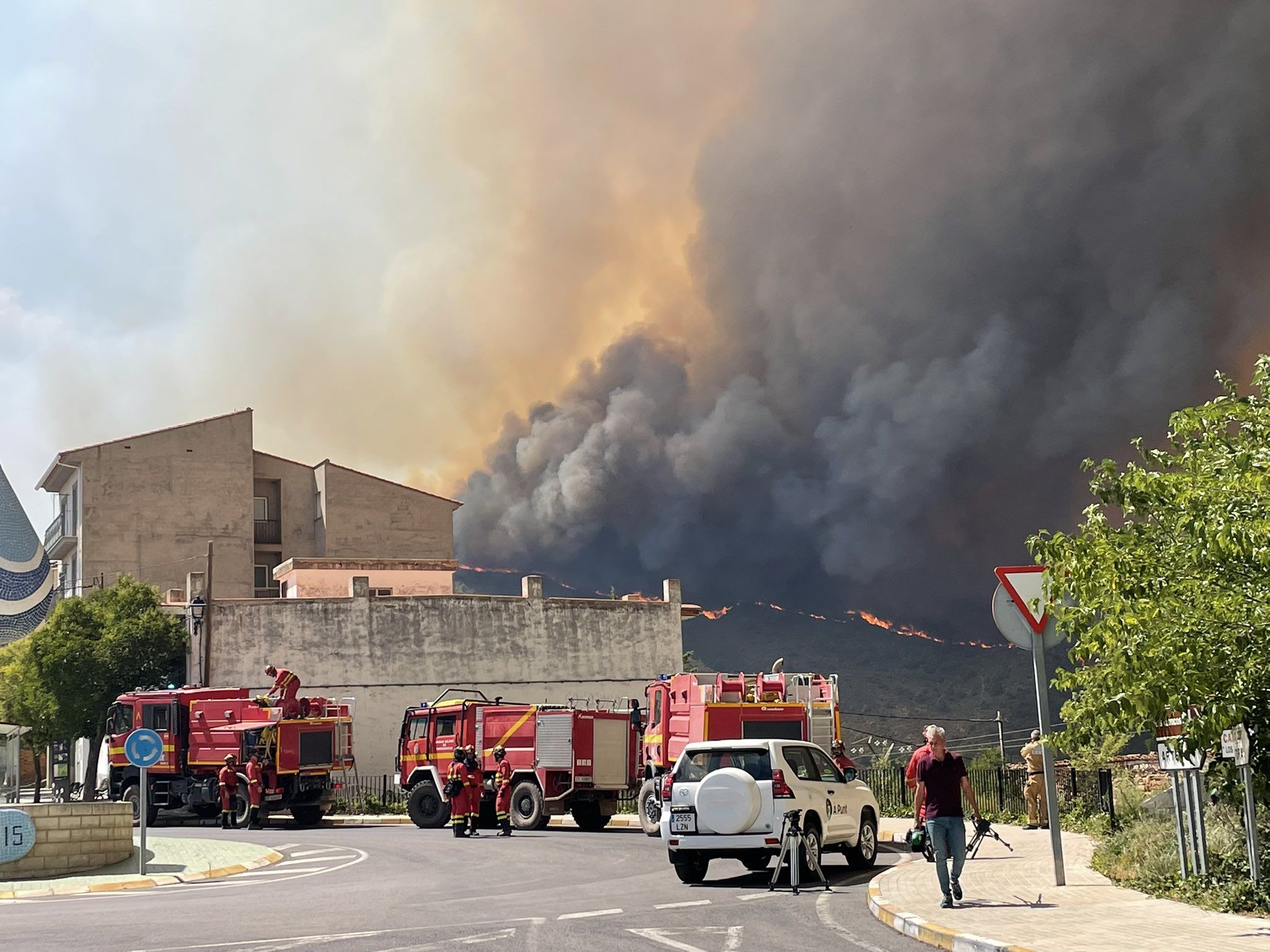 Incendio Bejís