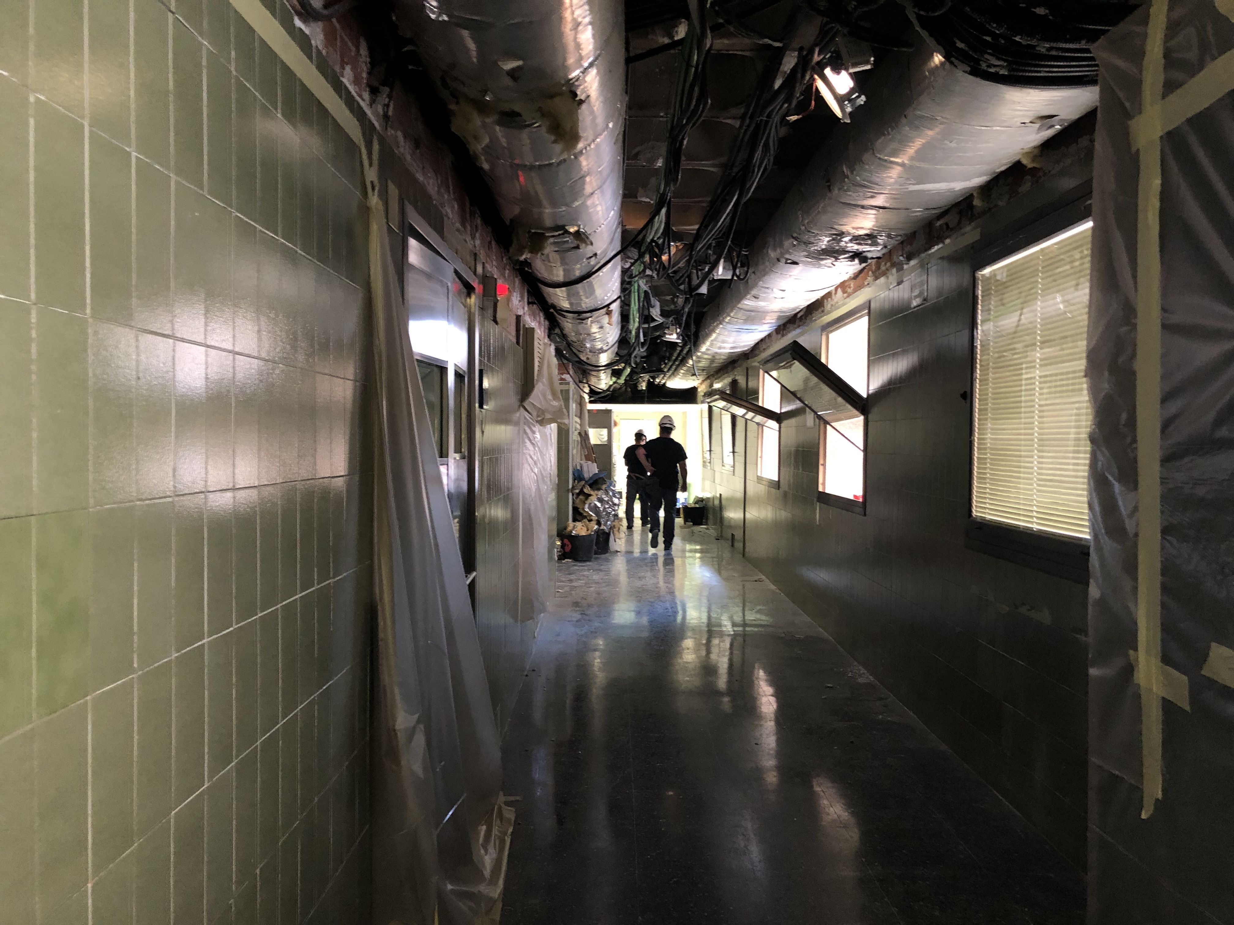 Obras en el hospital Universitario Doctor Peset