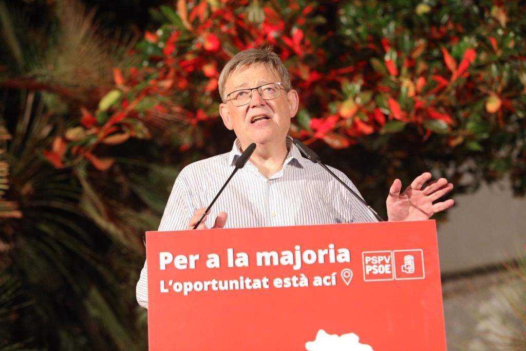 El president de la Generalitat i secretari general del PSPV-PSOE, Ximo Puig