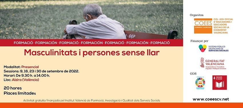 Formació "Masculinitats i persones sense llar"