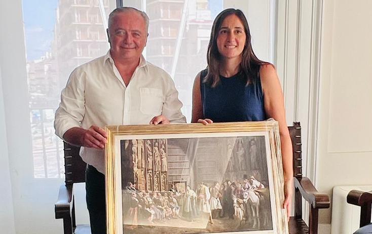 Elisa Valía y José Alfonso Soria