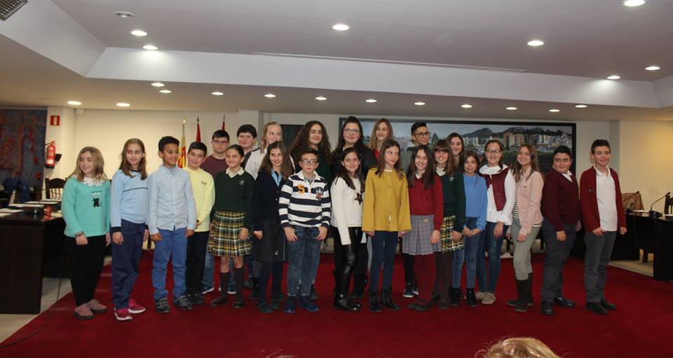 El Consell Municipal de Xiquets i Xiquetes d'Alzira del curs 2019-2020