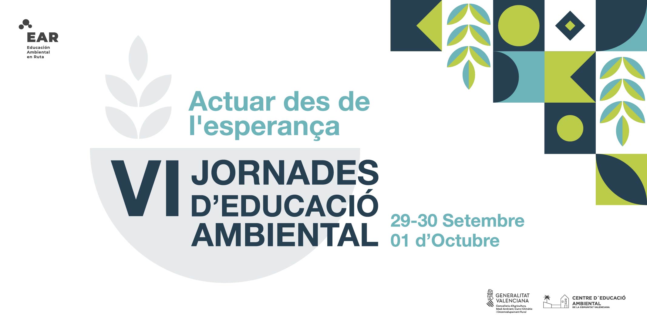 VI Jornadas de Educación Ambiental de la Comunitat Valenciana