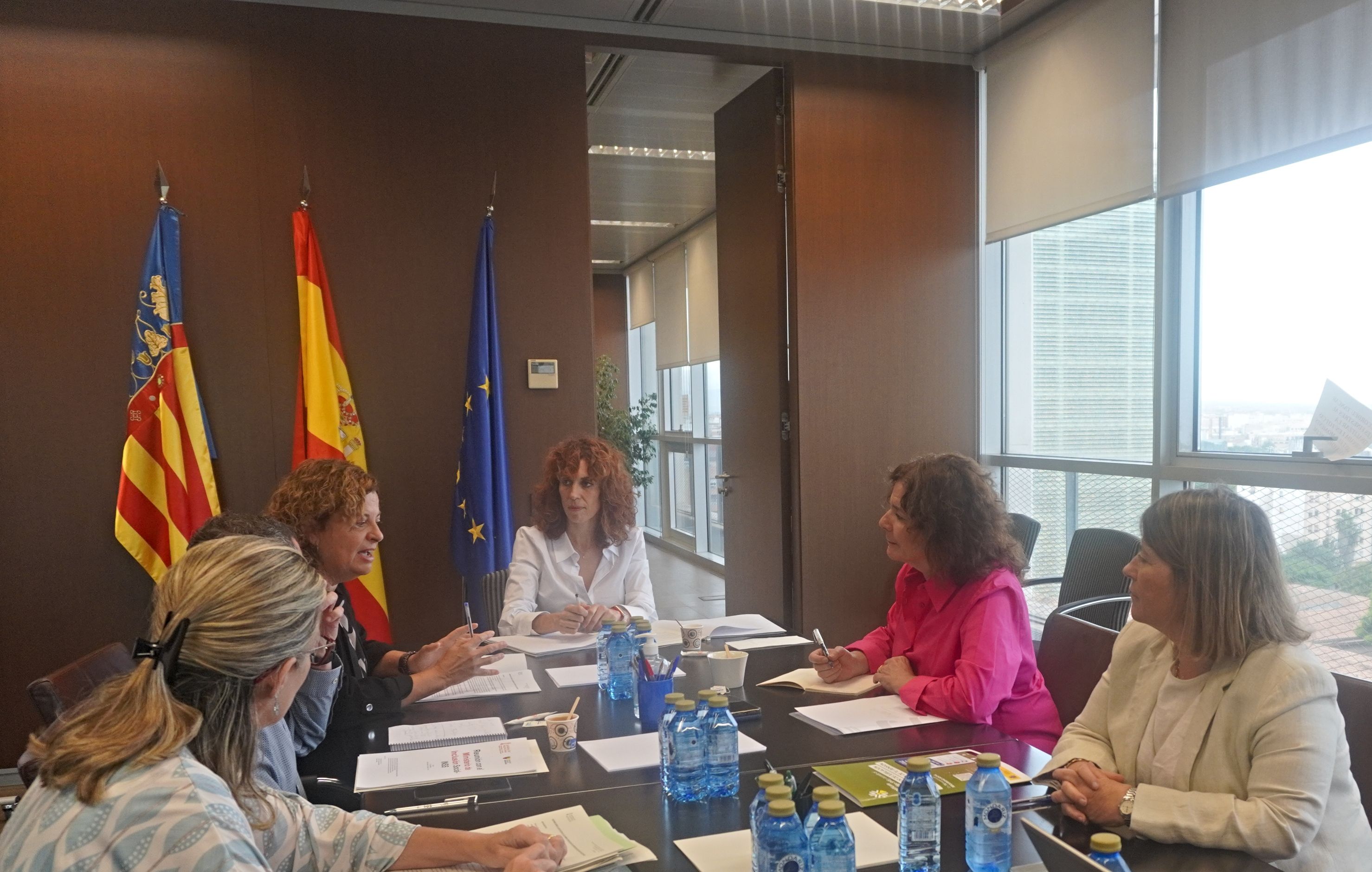 Reunión entre la Conselleria de Igualdad y Políticas Inclusivas y el Ministerio de Inclusión