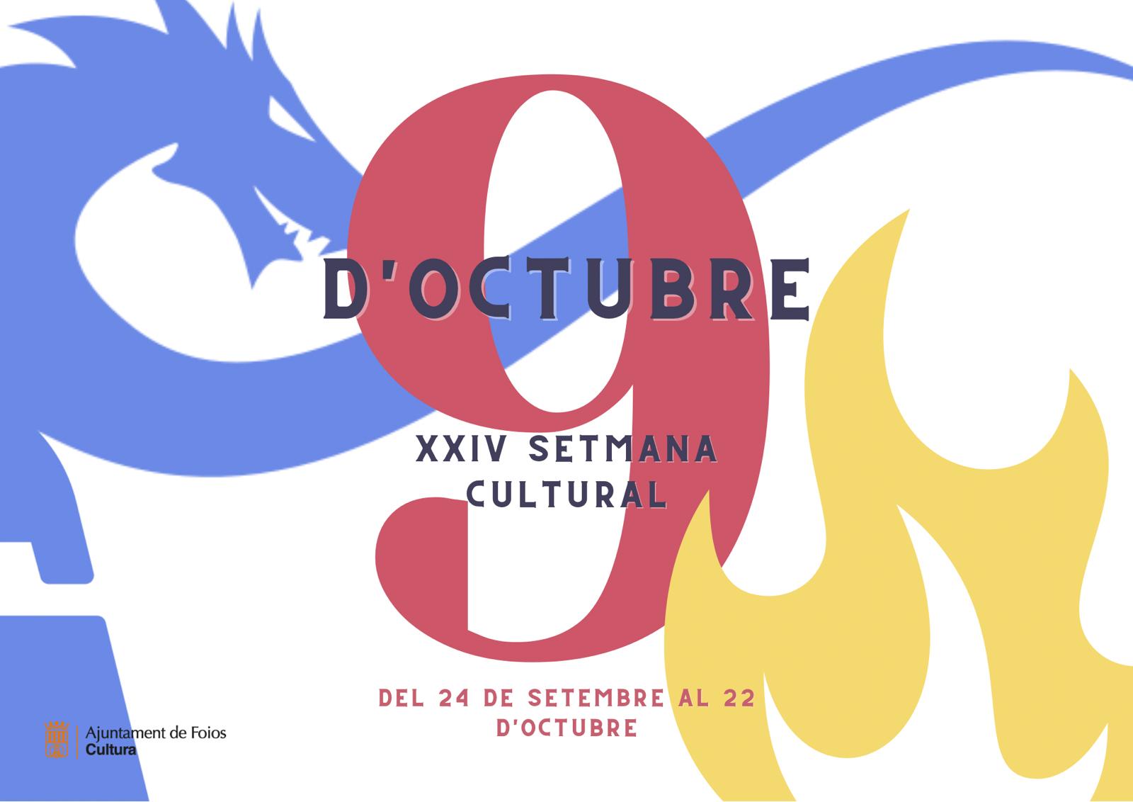 Cartell Setmana Cultural Foios