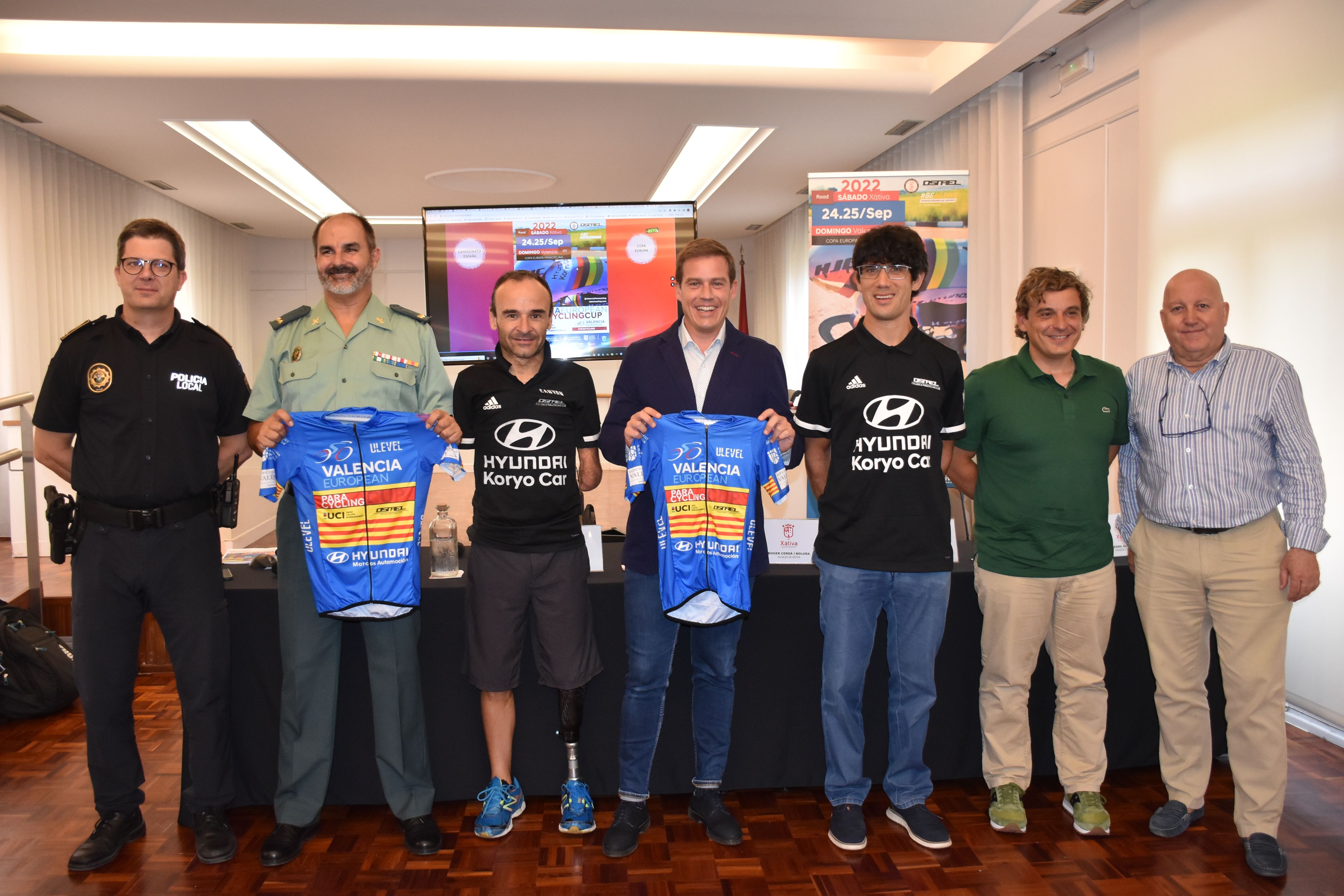 Presentación de la Copa Europea de Paraciclismo