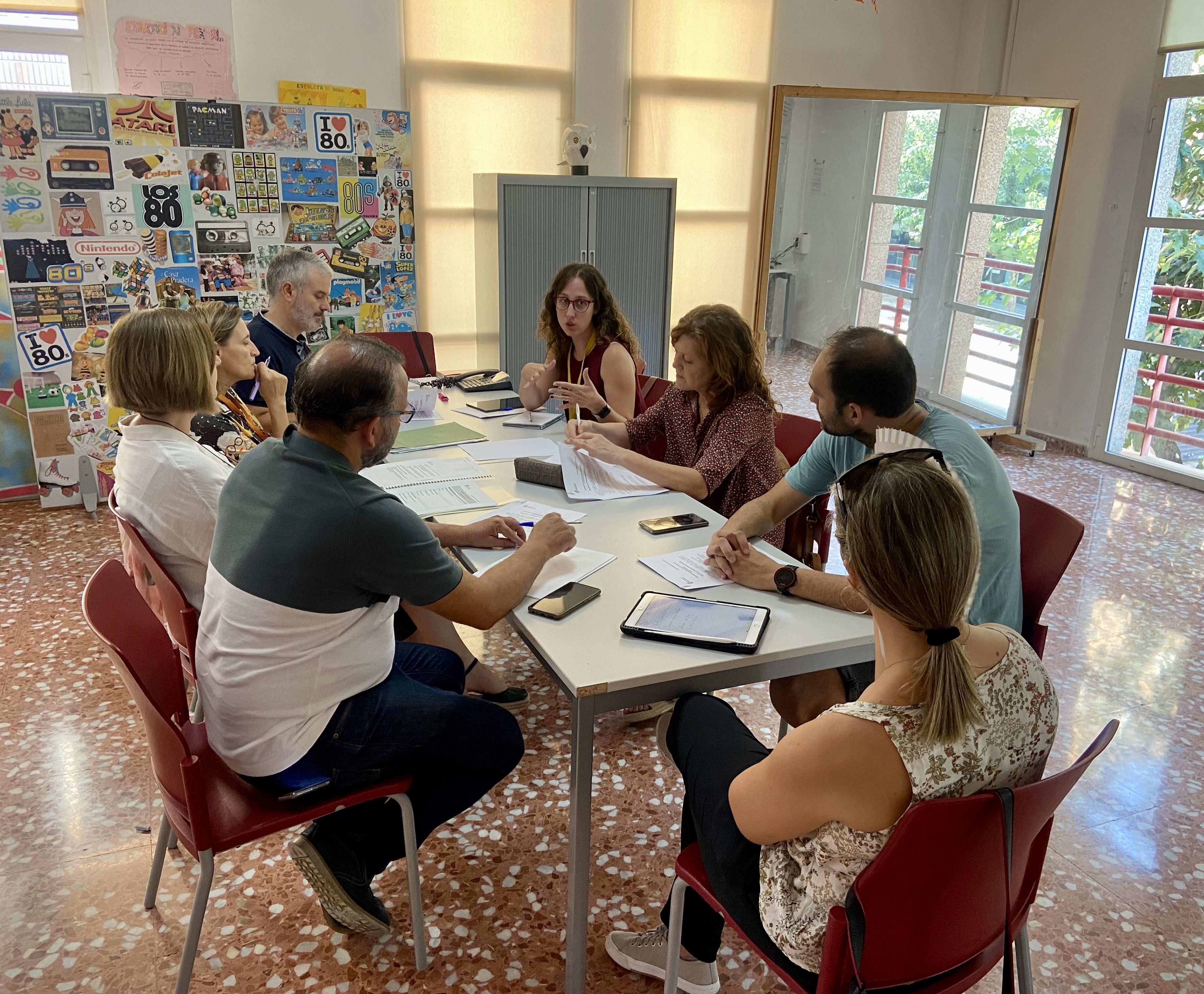 Reunió per a donar inici al Programa Municipal de Reforç Escolar