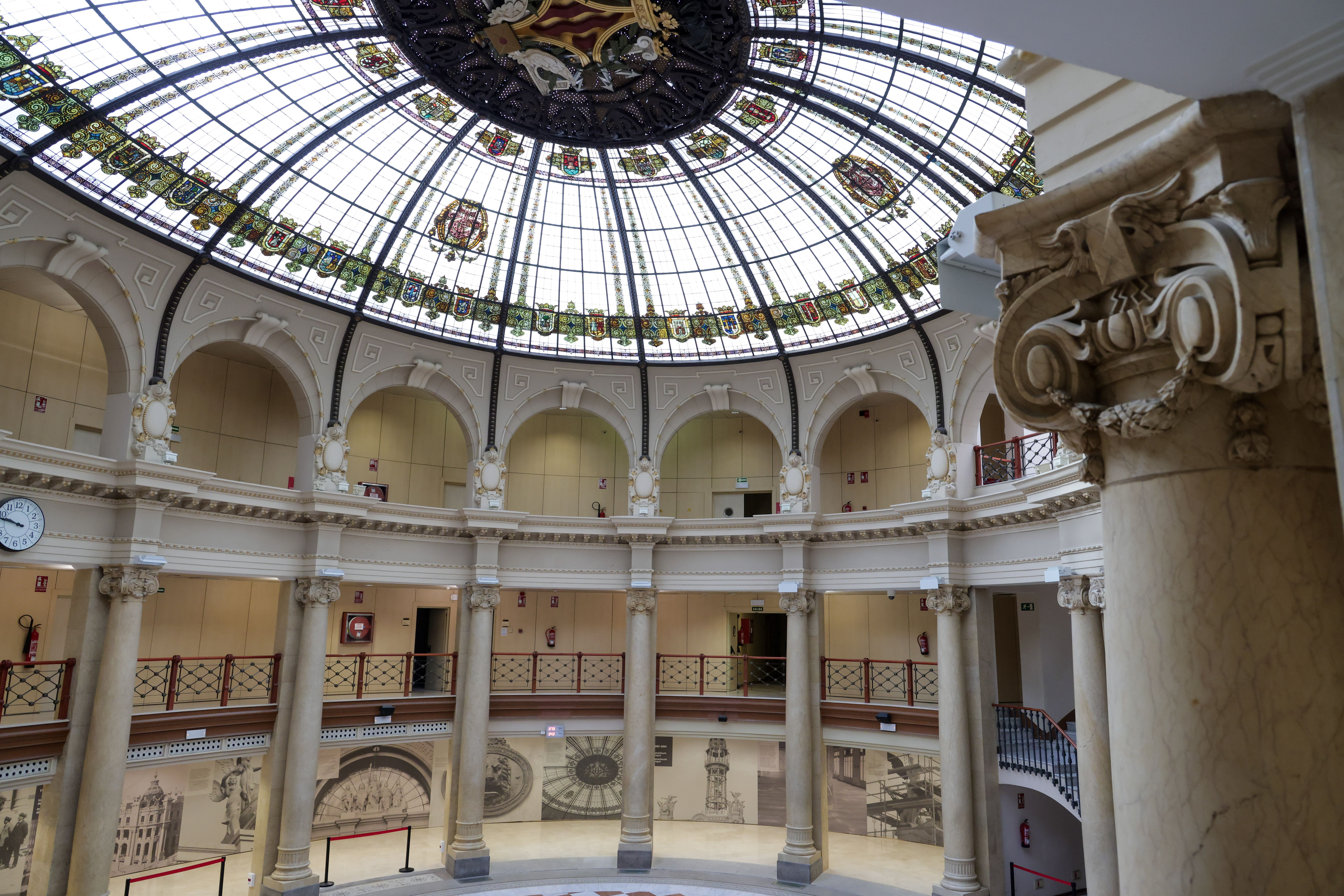 Interior del Palau de les Comunicacions de València
