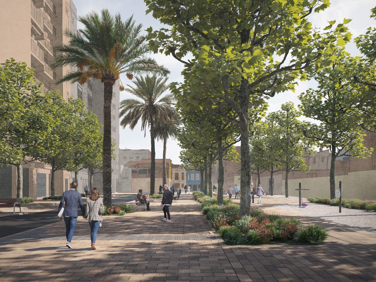  Obres entorn estació del Cabanyal