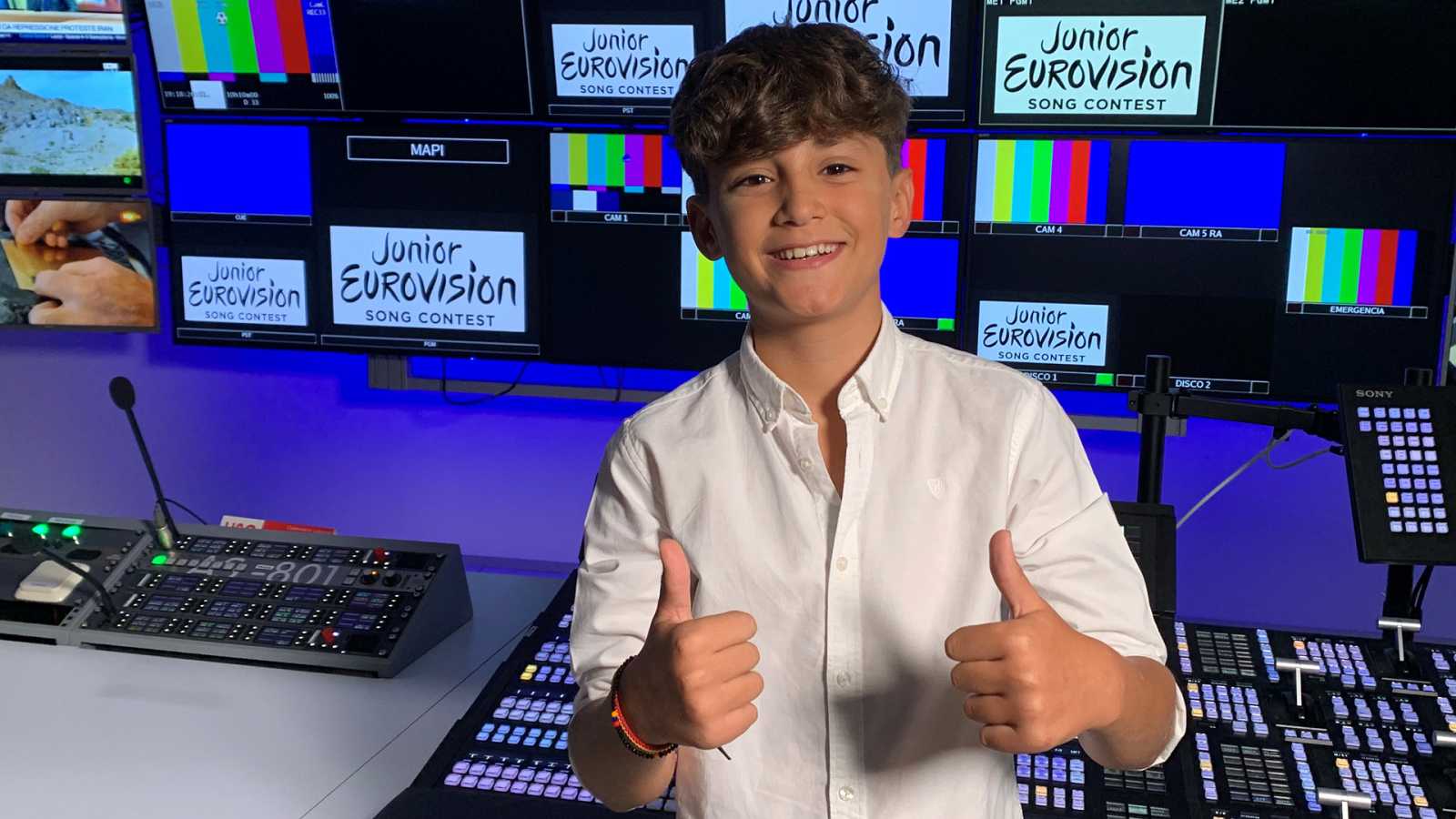Carlos Higes, el joven artista valenciano que actuará en 'Eurovisión Junior 2022' (Imagen de RTVE)
