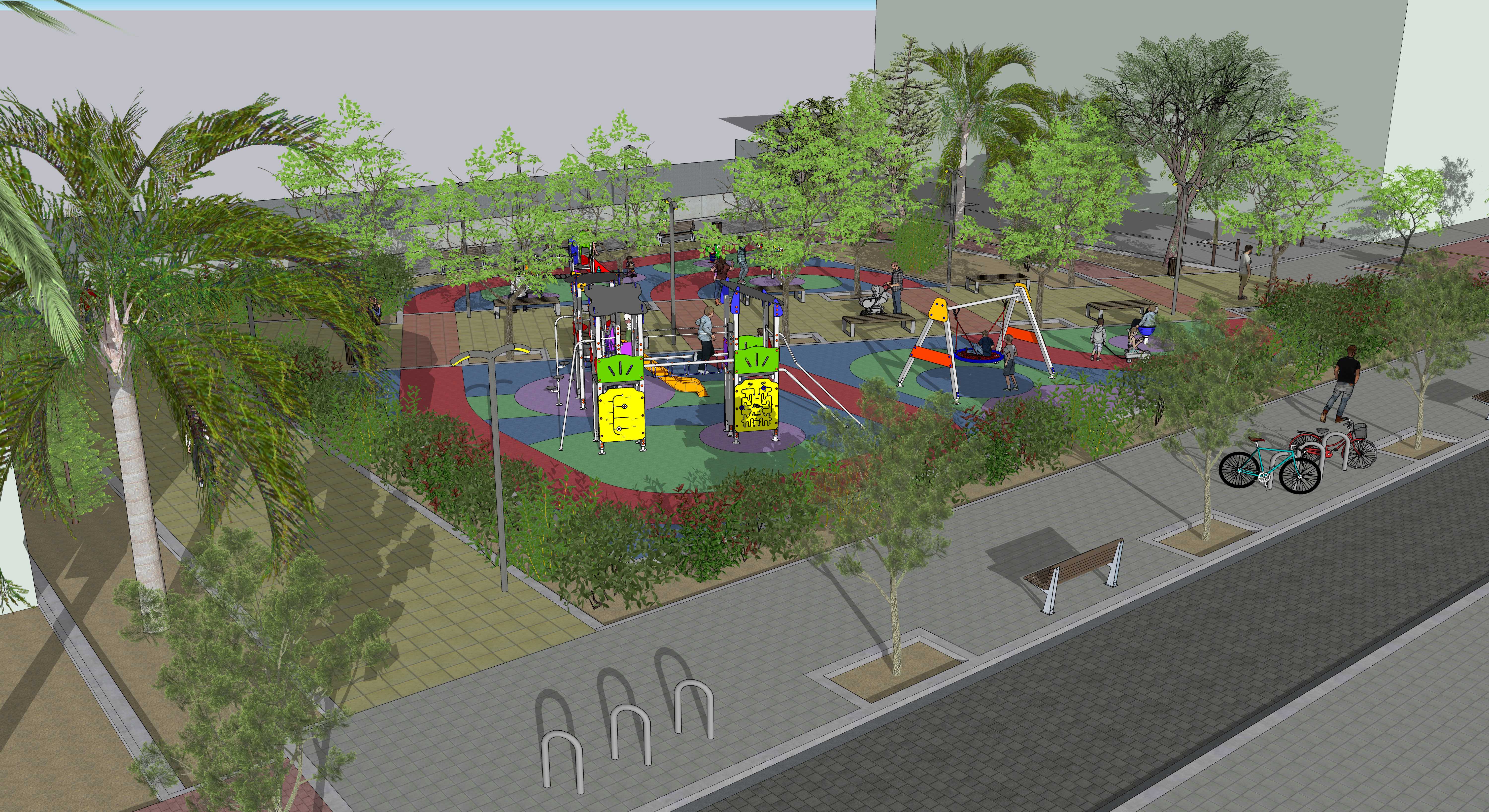 Recreación nuevo Jardín Benimaclet