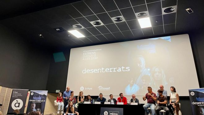 Presentació de la sèrie "Desenterrats" a la Filmoteca Valenciana