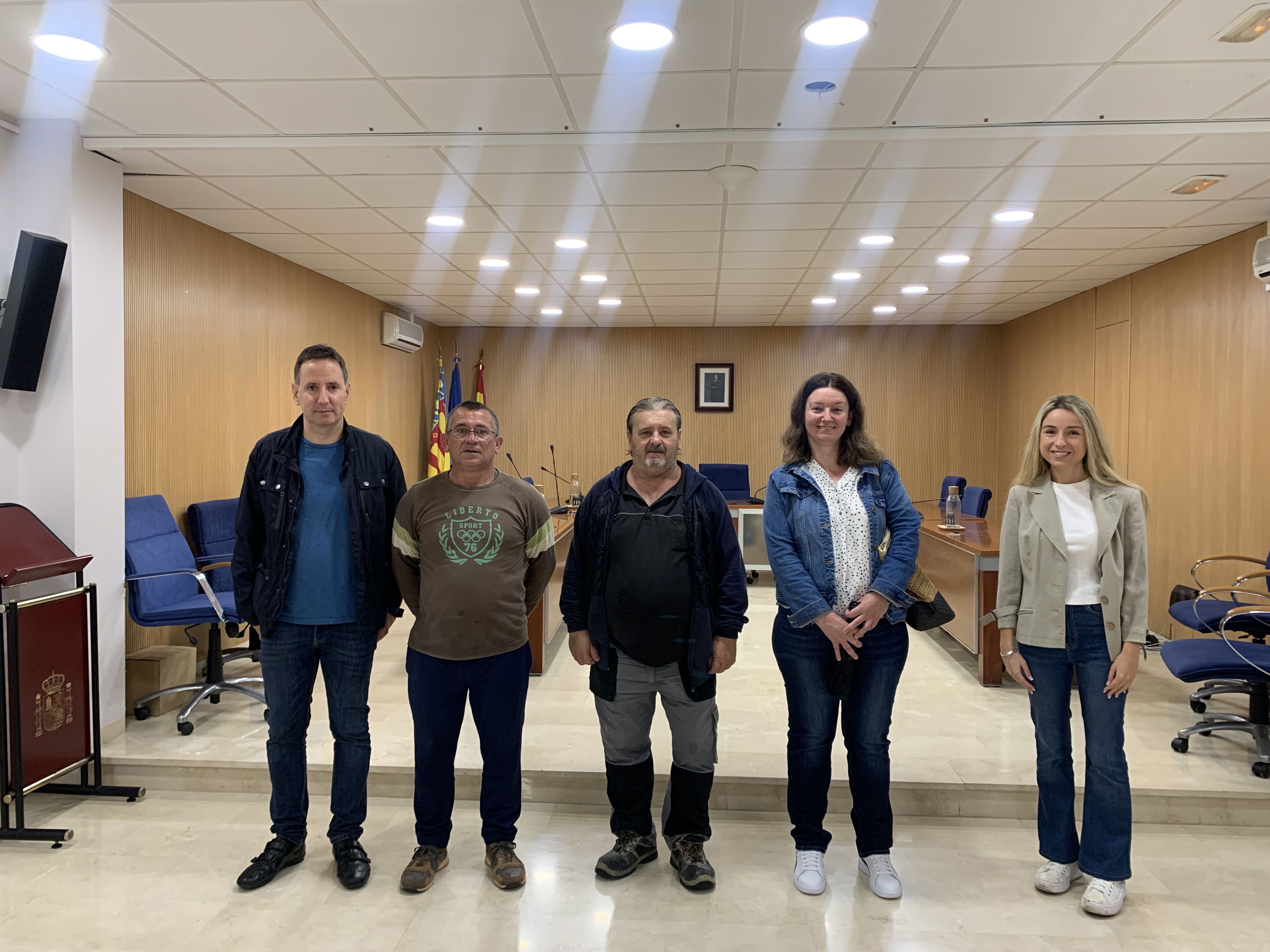 Treballadors del programa Explus 2022 de Foios